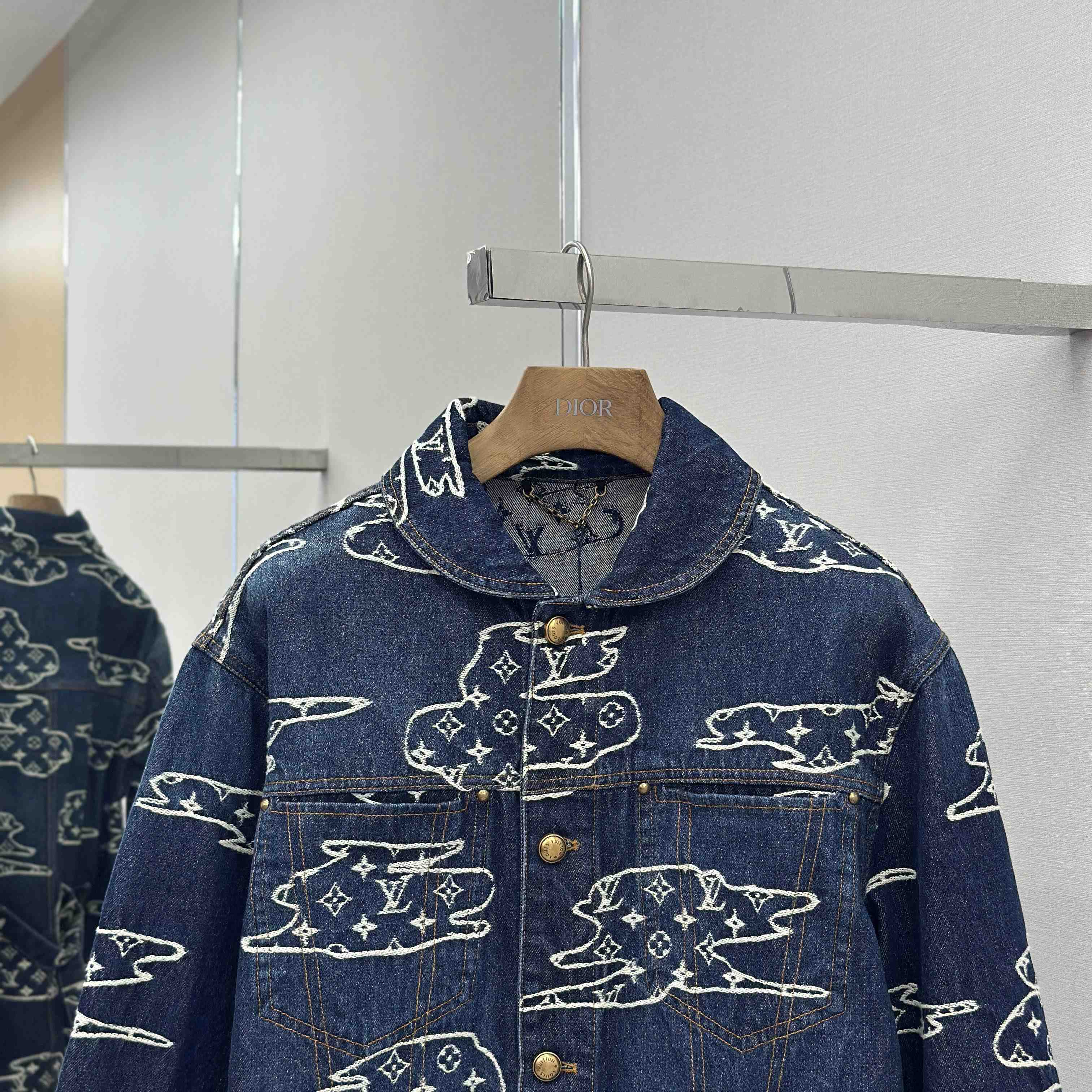 Louis Vuitton Monogram Denim Workwear Blouson   1AILN5 - EUR FASHION