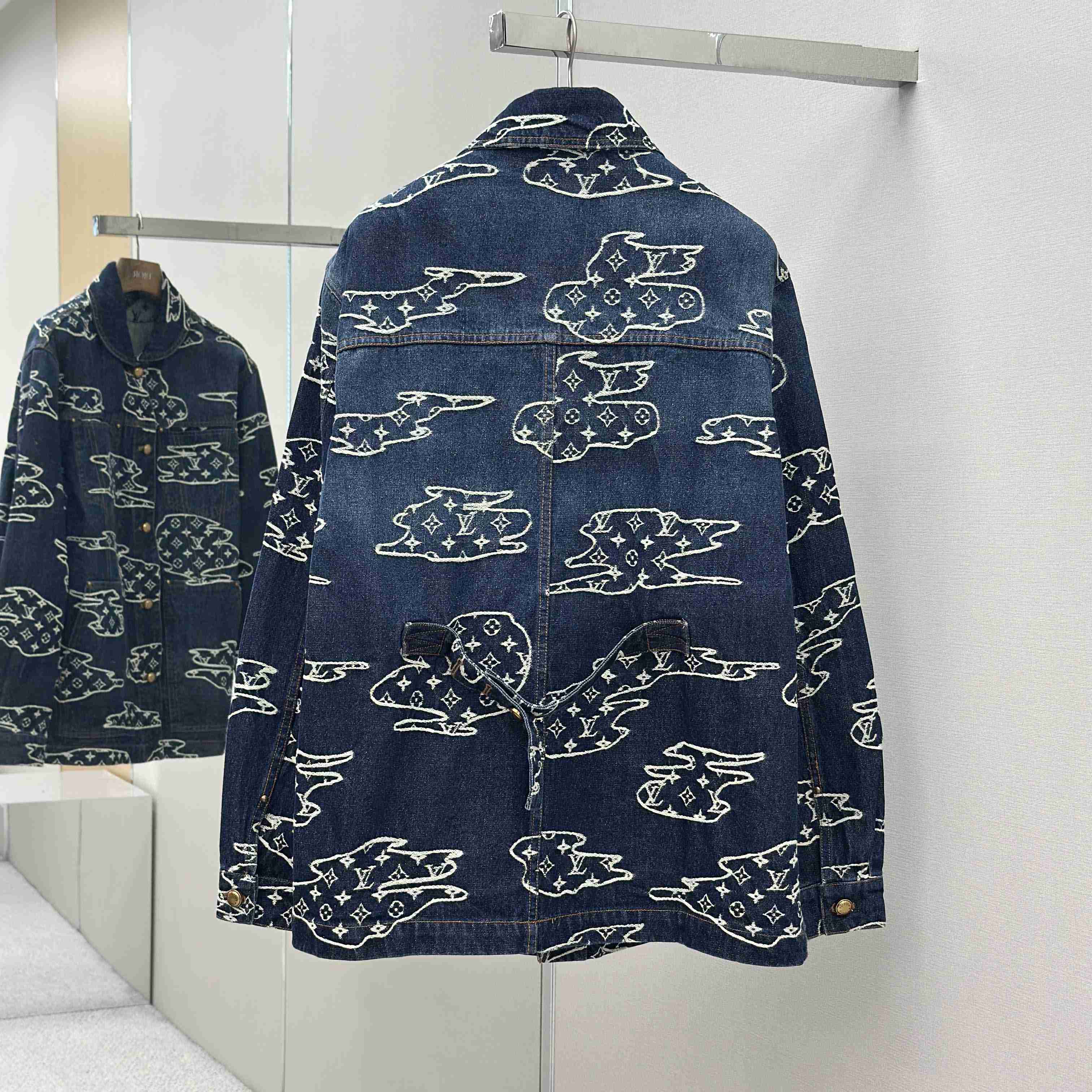 Louis Vuitton Monogram Denim Workwear Blouson   1AILN5 - EUR FASHION