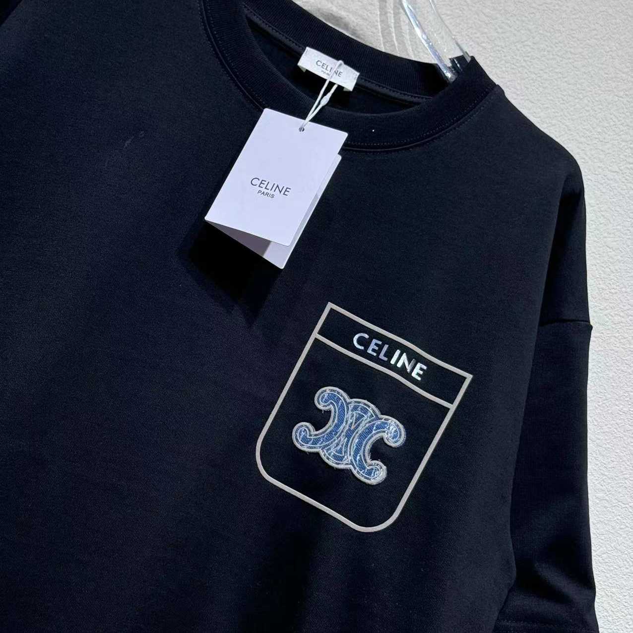Celine Cotton Tee - EUR FASHION
