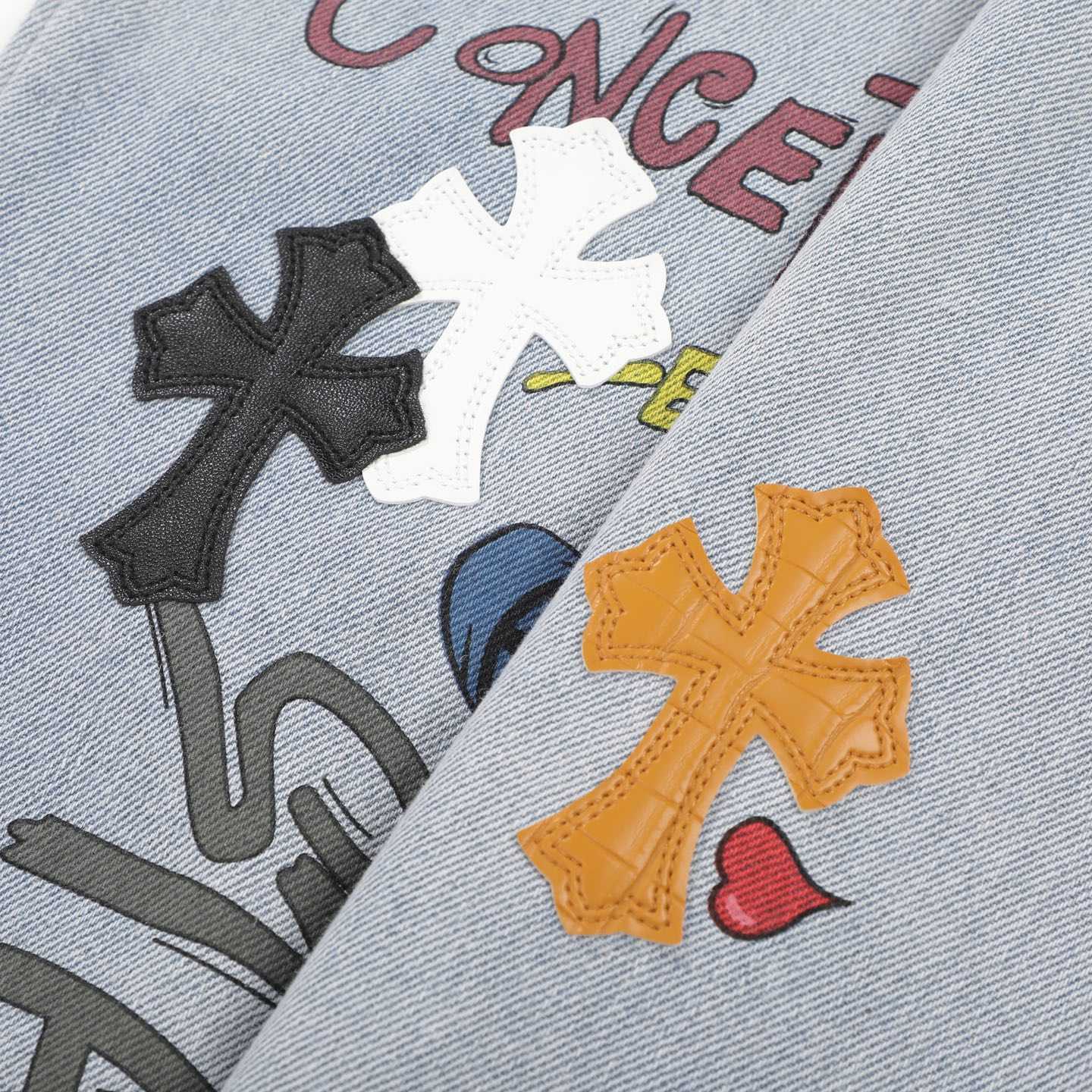 Chrome Hearts Jeans - EUR FASHION