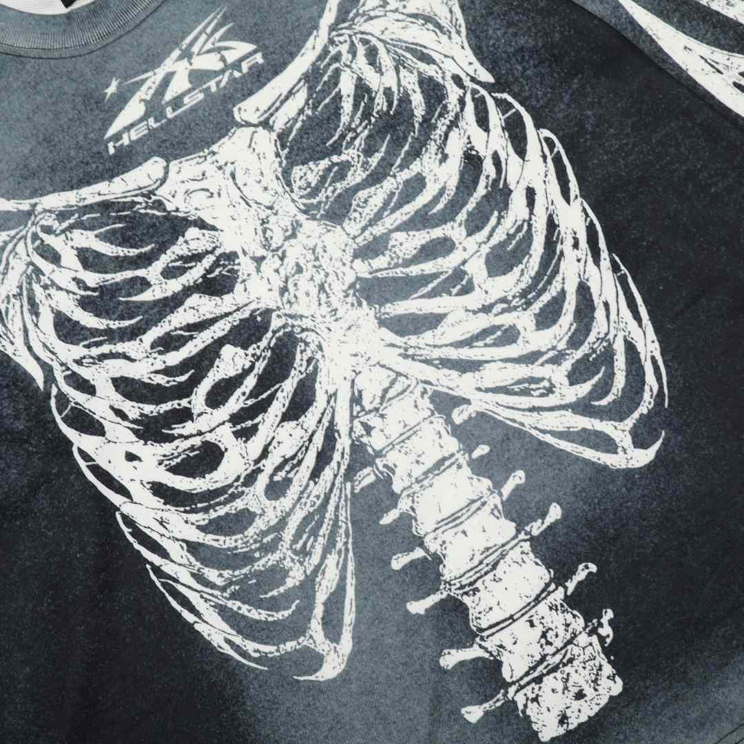 Hellstar Skeleton Long-Sleeve T-shirt - EUR FASHION
