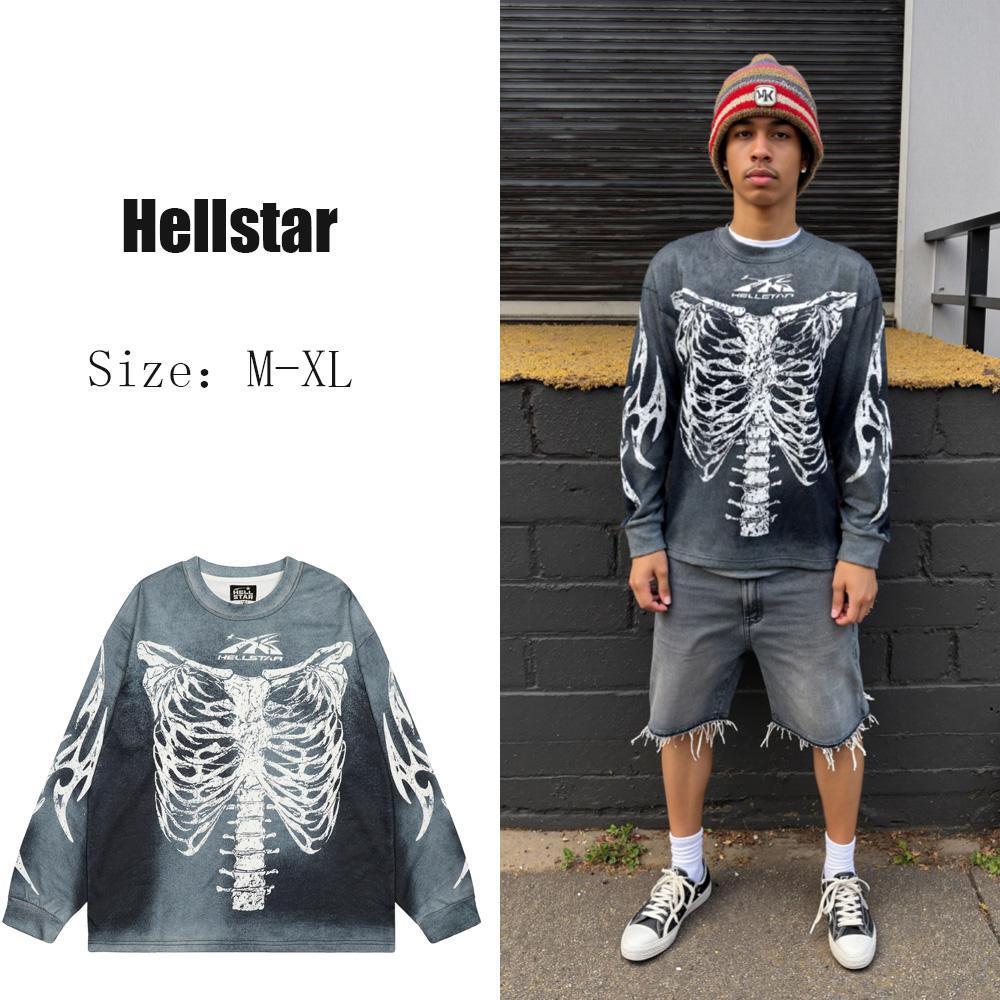 Hellstar Skeleton Long-Sleeve T-shirt - EUR FASHION