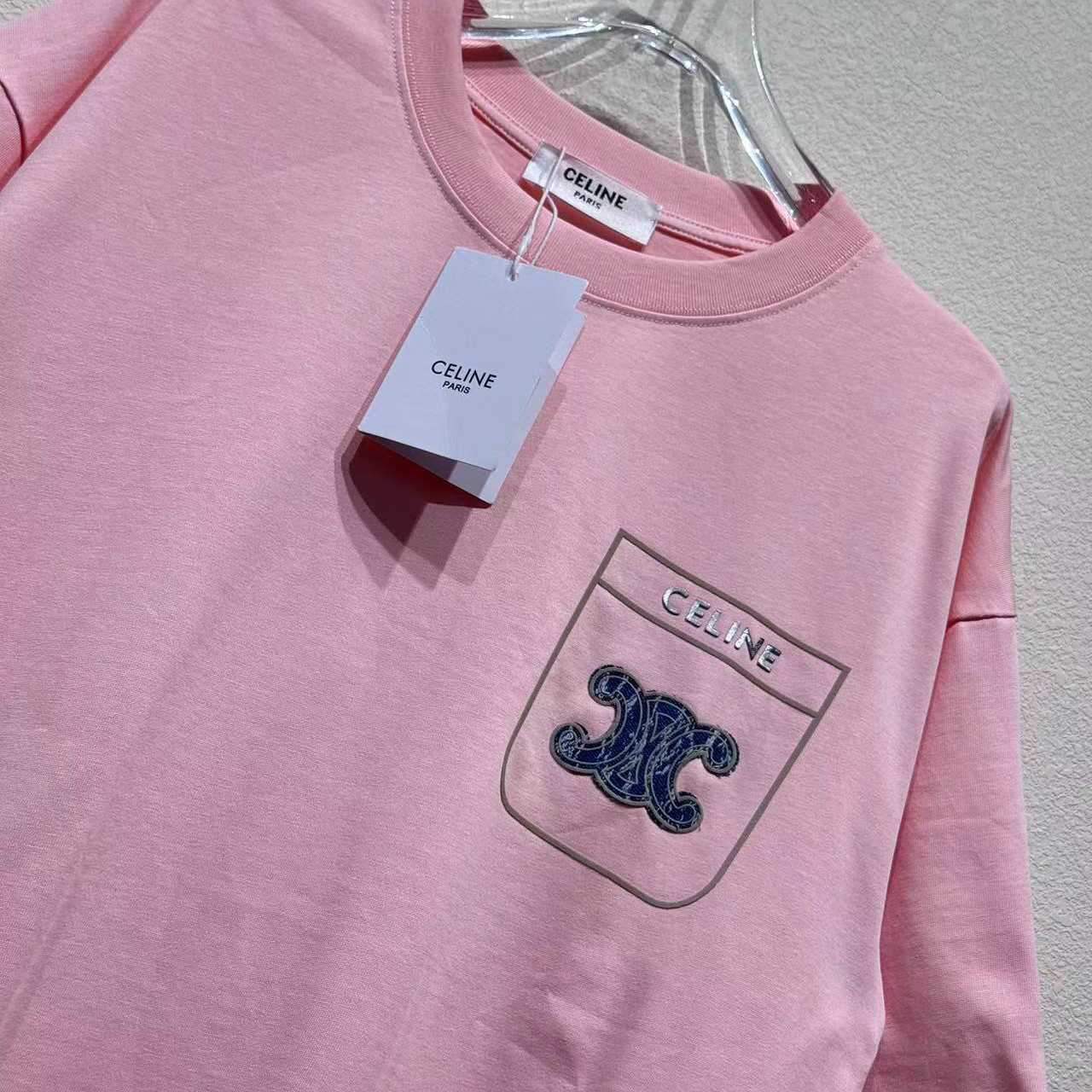 Celine Cotton Tee - EUR FASHION