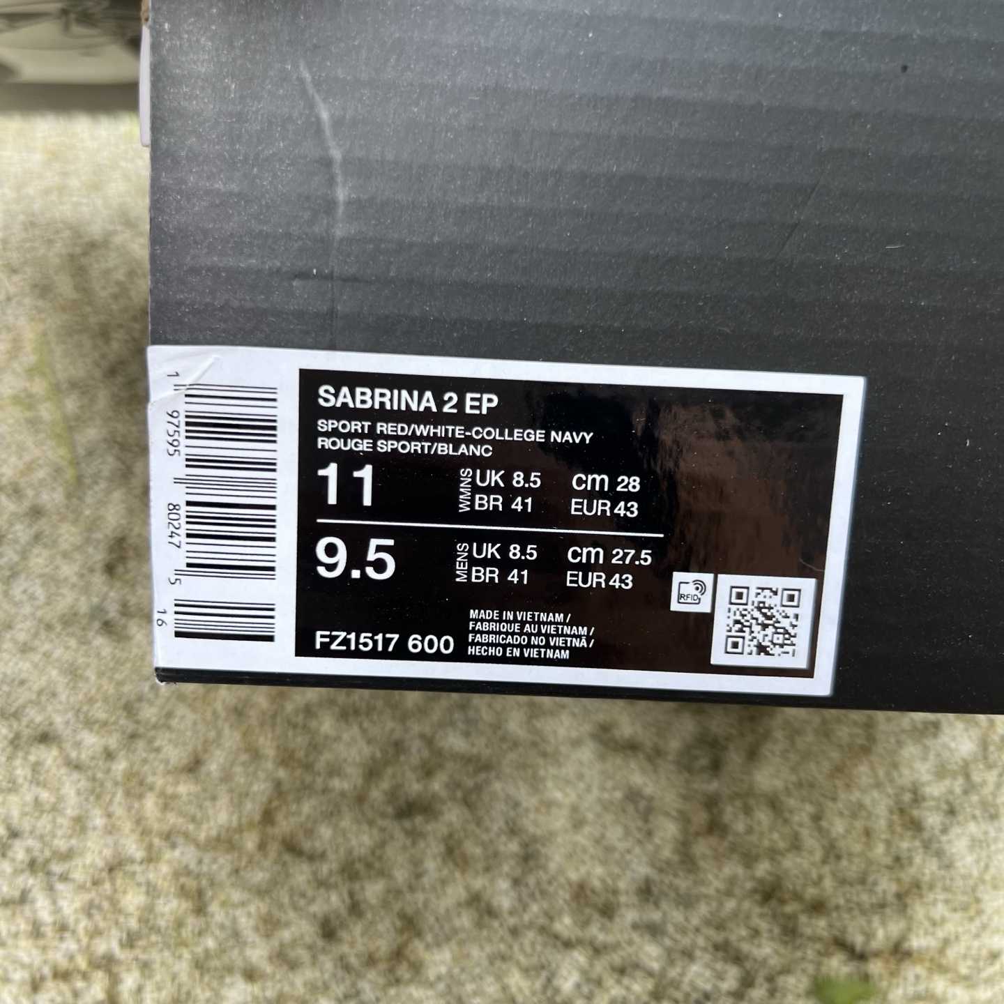 Nike Sabrina 2 EP 'USA' - FZ1517 600 - EUR FASHION
