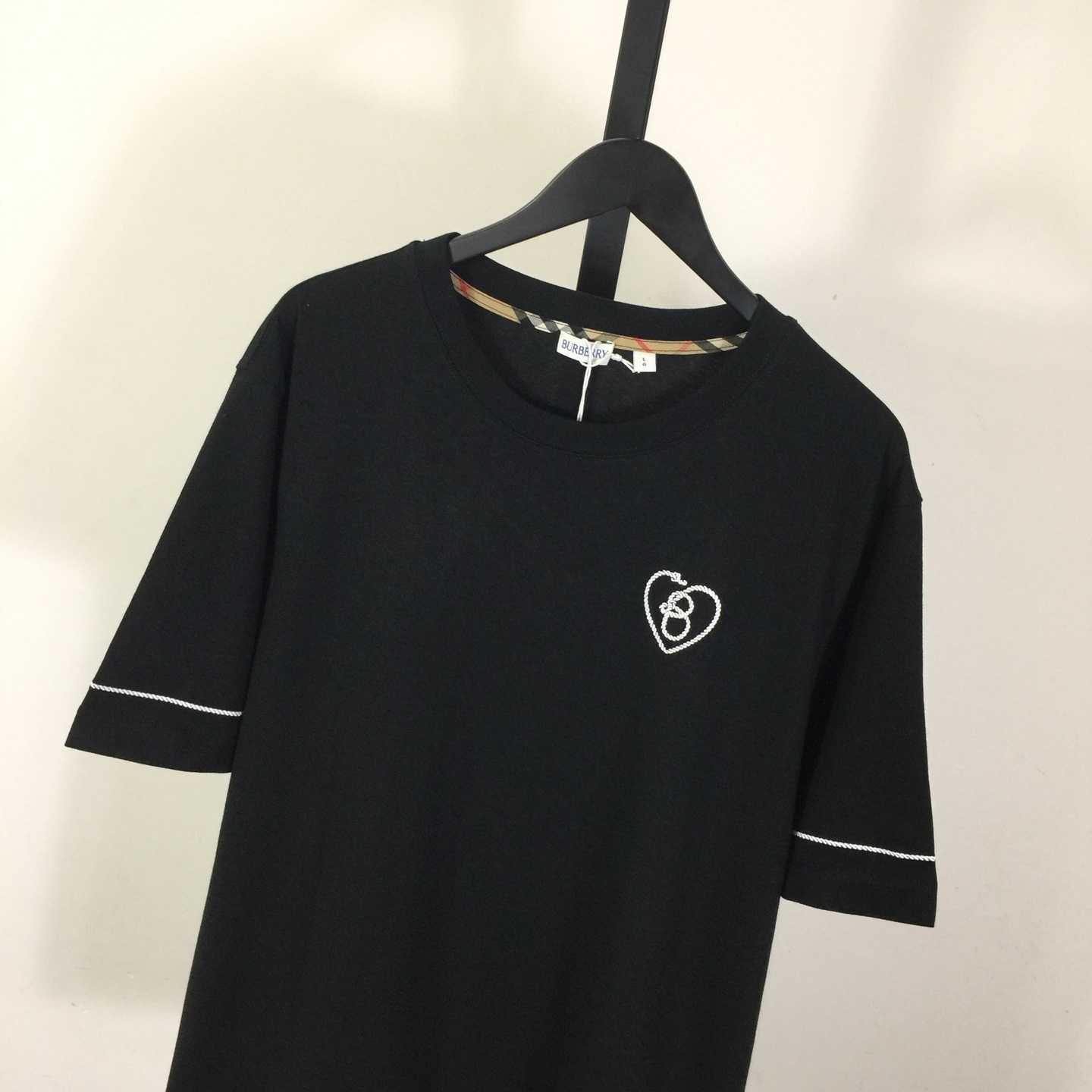 Burberry B Heart Cotton T-shirt - EUR FASHION