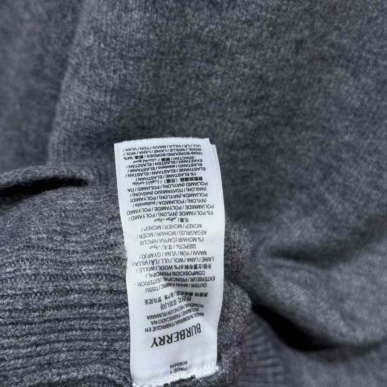 Burberry EKD Wool Cashmere Sweater - EUR FASHION