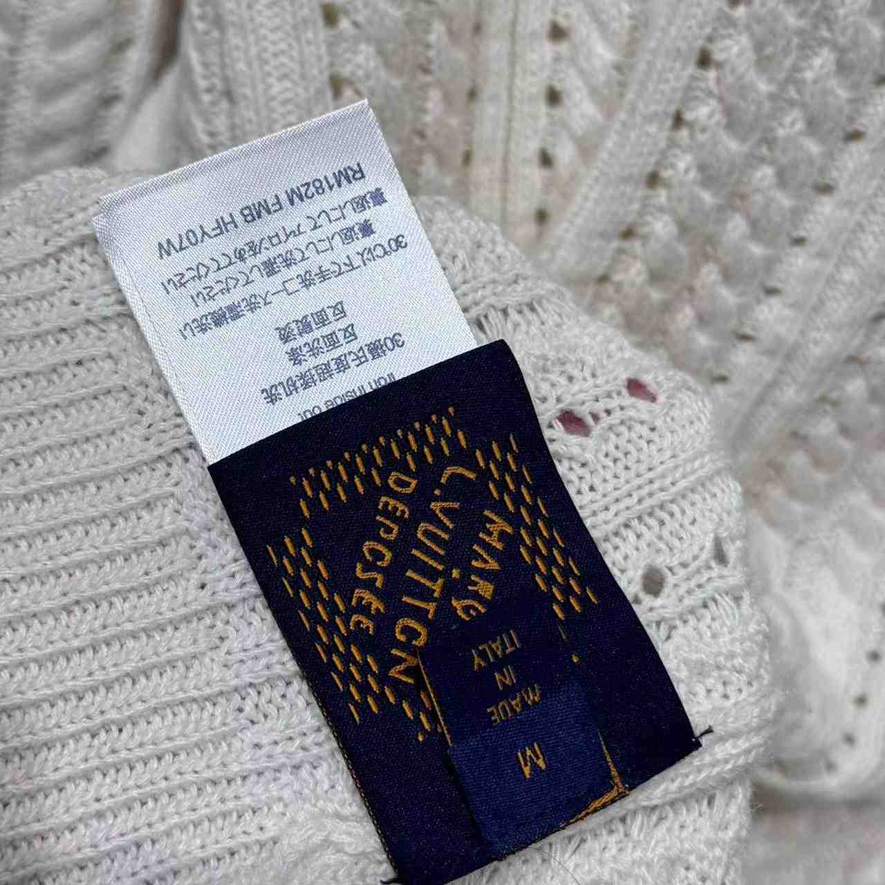 Louis Vuitton Long-Sleeved Cable-Knit Crewneck   1AHVOL - EUR FASHION