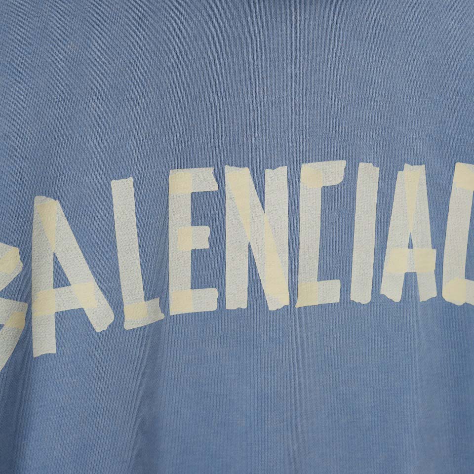 Balenciaga Faded Tape Type hoodie - EUR FASHION