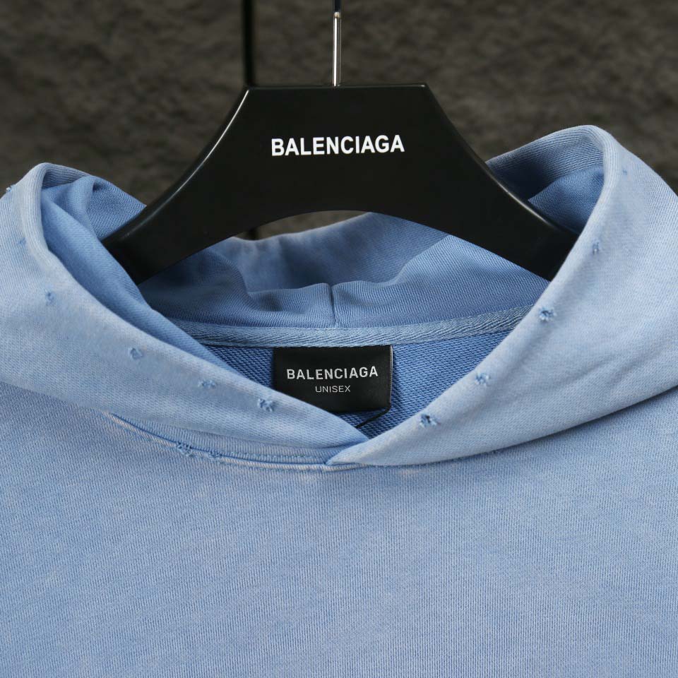 Balenciaga Faded Tape Type hoodie - EUR FASHION