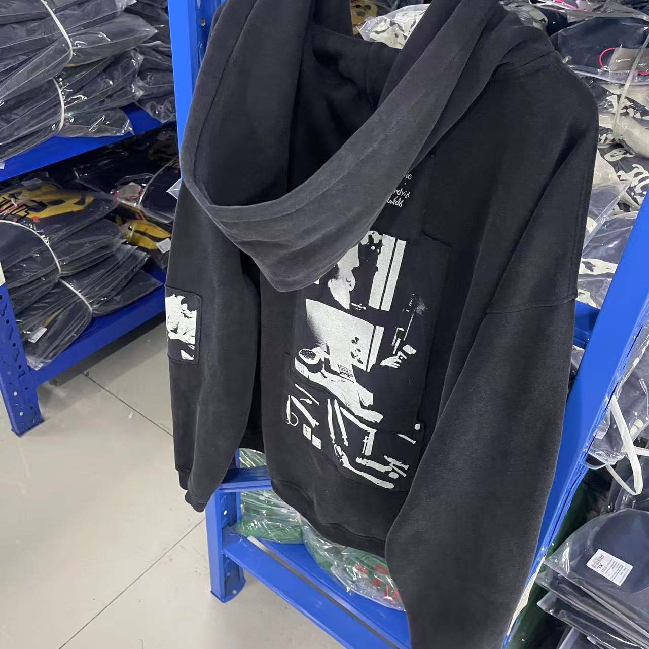 Enfants Riches Déprimés ERD Disarm Assemblage Zip Hoodie - EUR FASHION