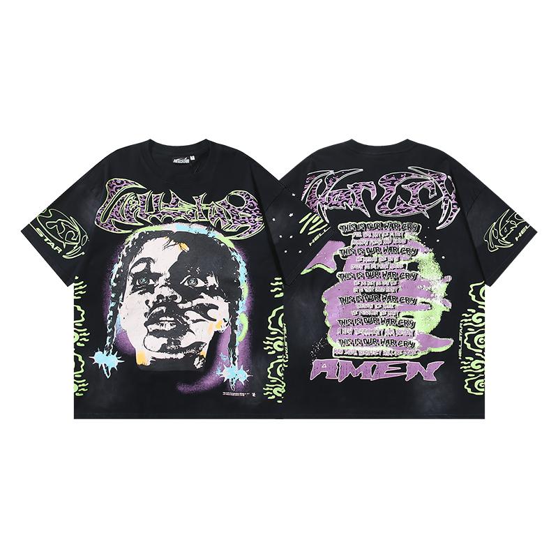 Hellstar Amen T-Shirt 'Black' - EUR FASHION