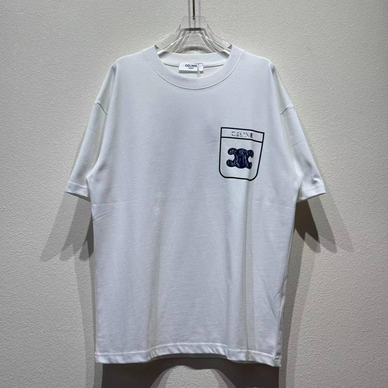 Celine Cotton Tee - EUR FASHION