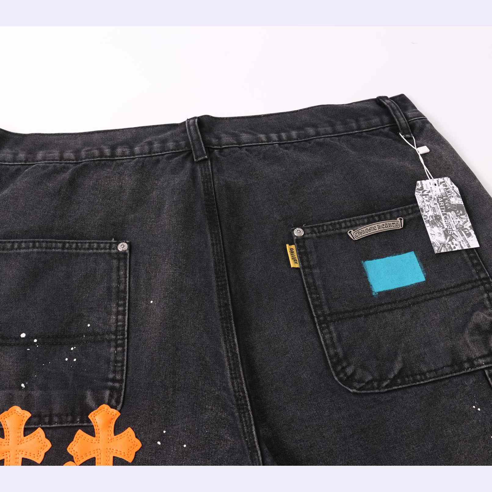 Chrome Hearts Denim Shorts - EUR FASHION