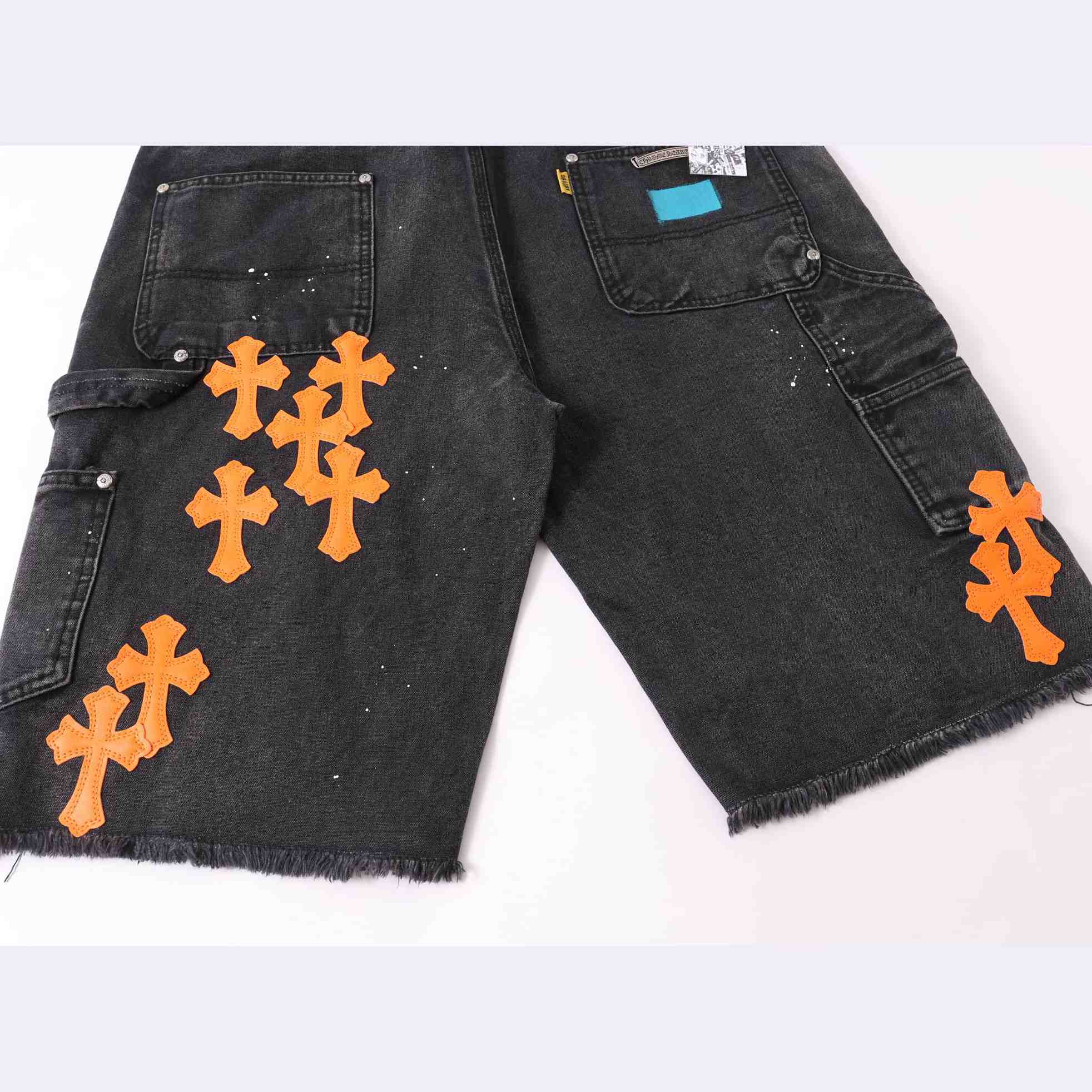 Chrome Hearts Denim Shorts - EUR FASHION