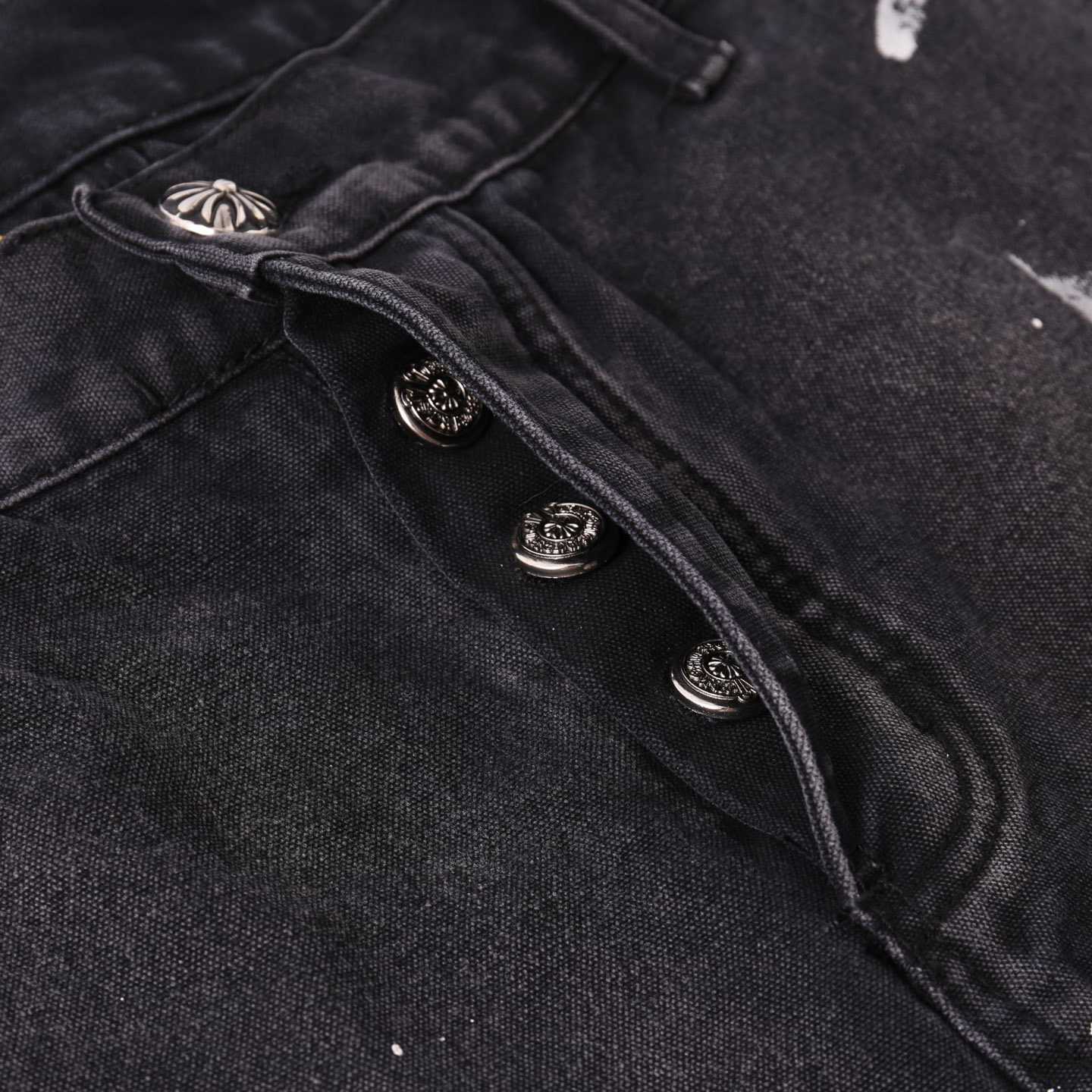 Chrome Hearts Denim Shorts - EUR FASHION