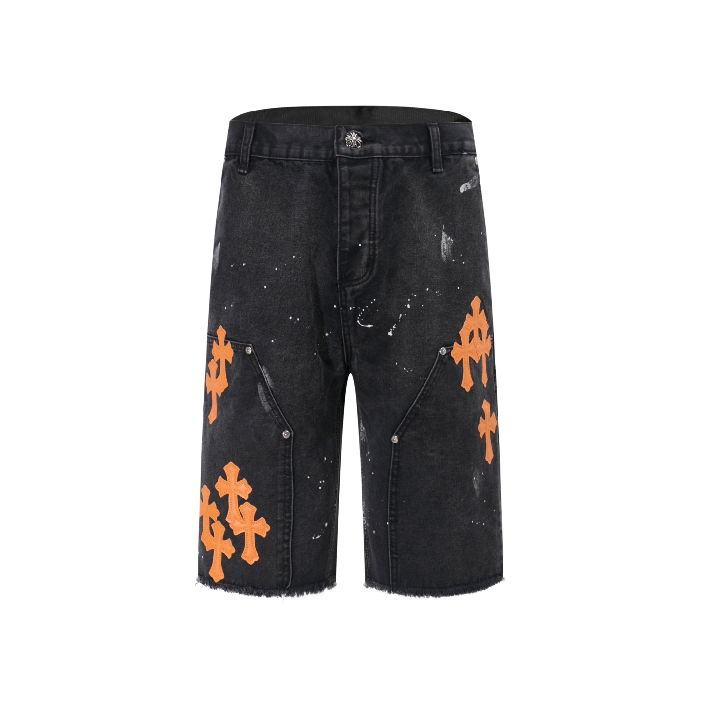 Chrome Hearts Denim Shorts - EUR FASHION