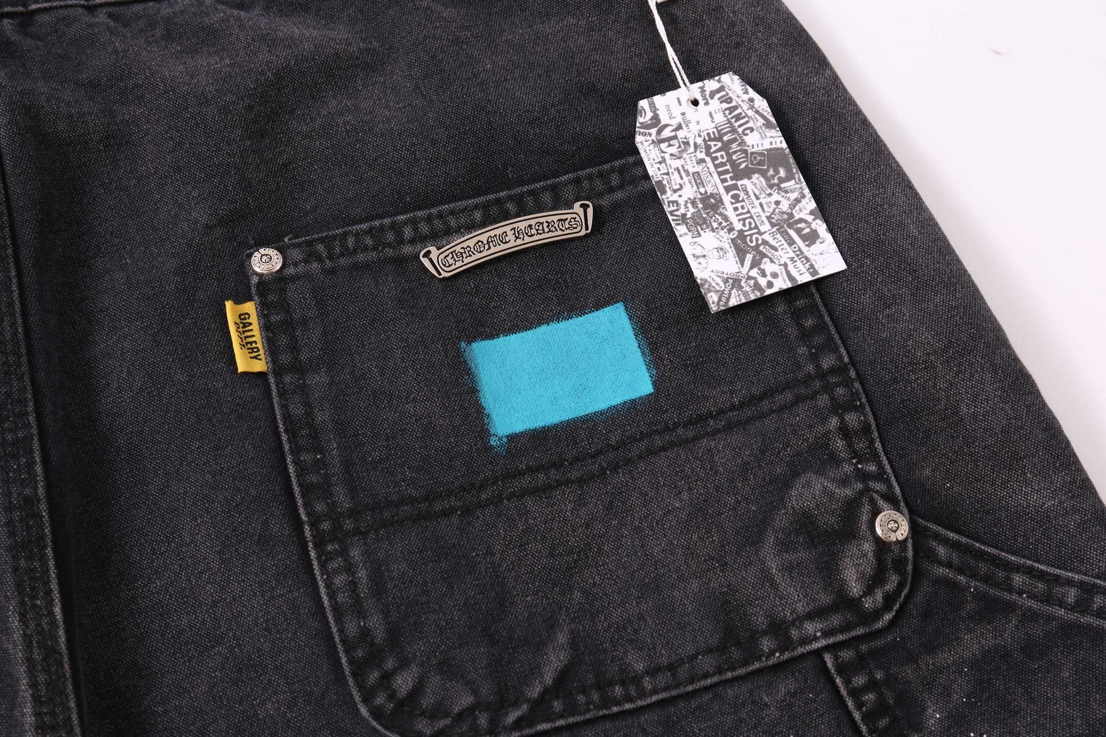 Chrome Hearts Denim Shorts - EUR FASHION