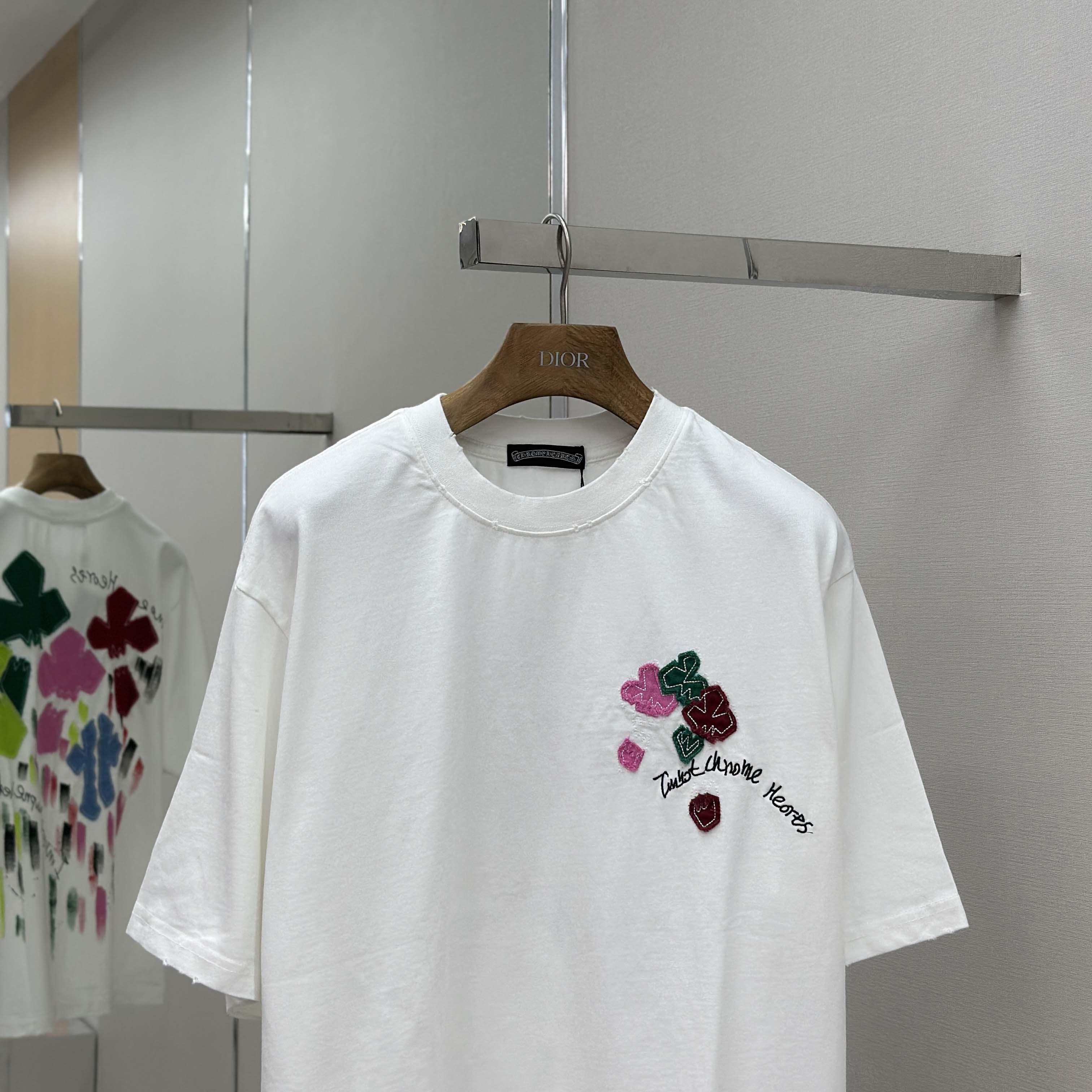 Chrome Hearts Cotton Tee - EUR FASHION