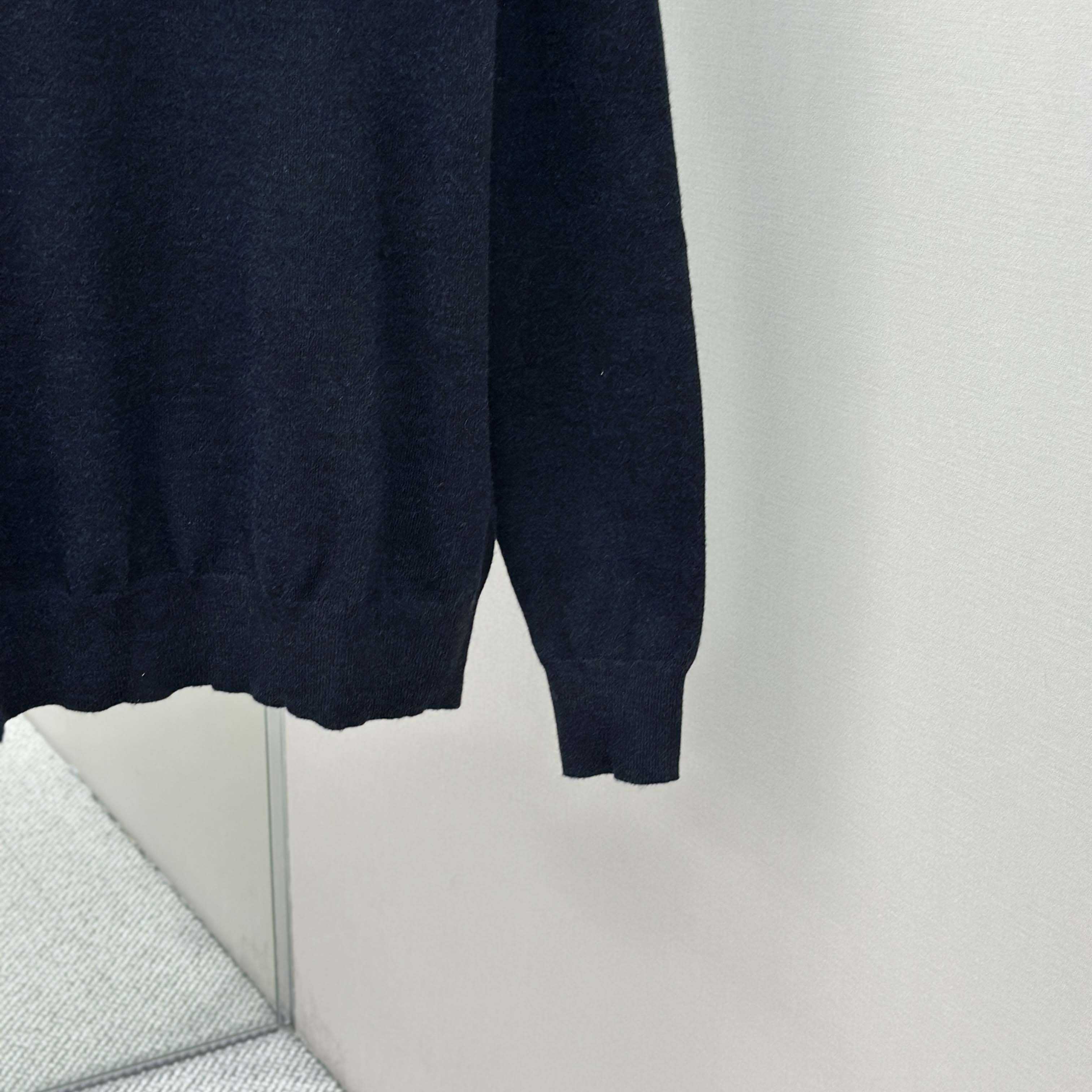 Burberry Long-sleeve Cashmere Blend Polo Shirt - EUR FASHION