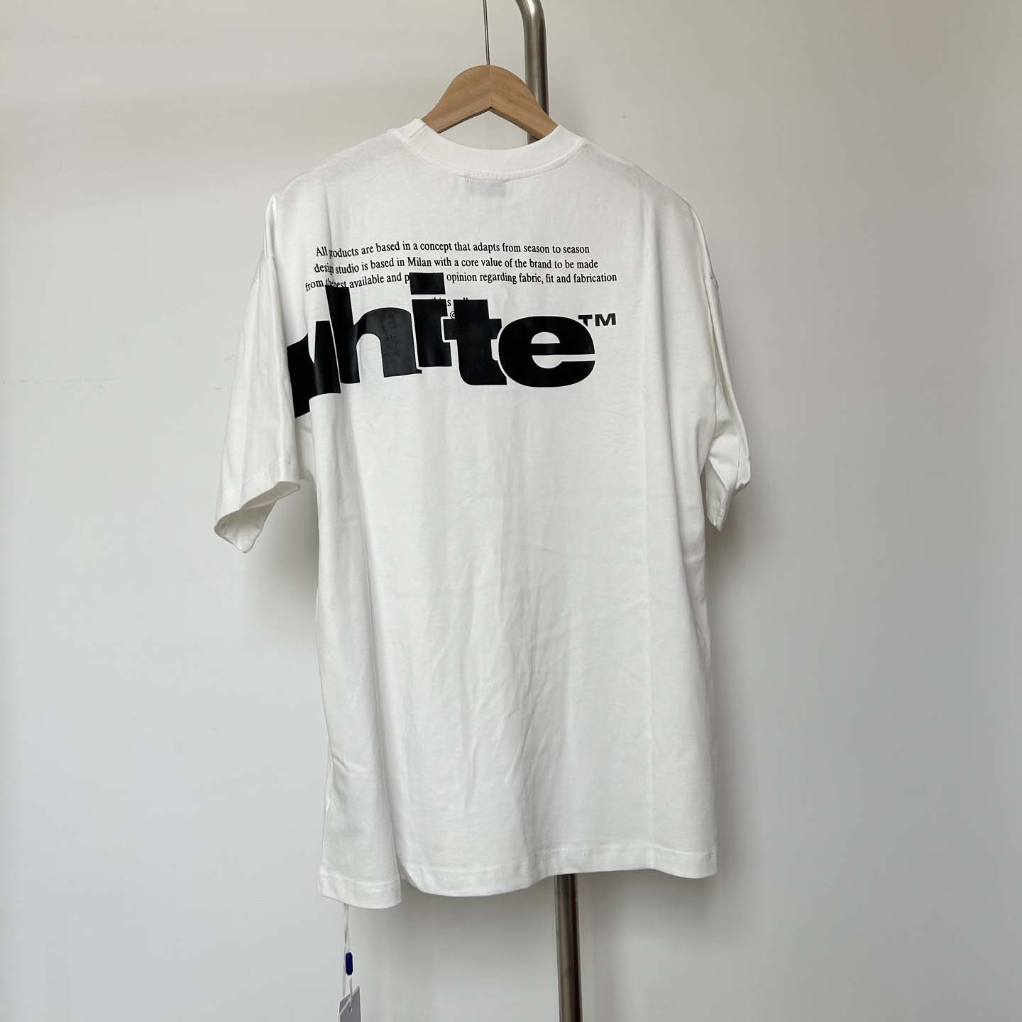 Off-White Shared Logo Cotton T-shirt - EUR FASHION