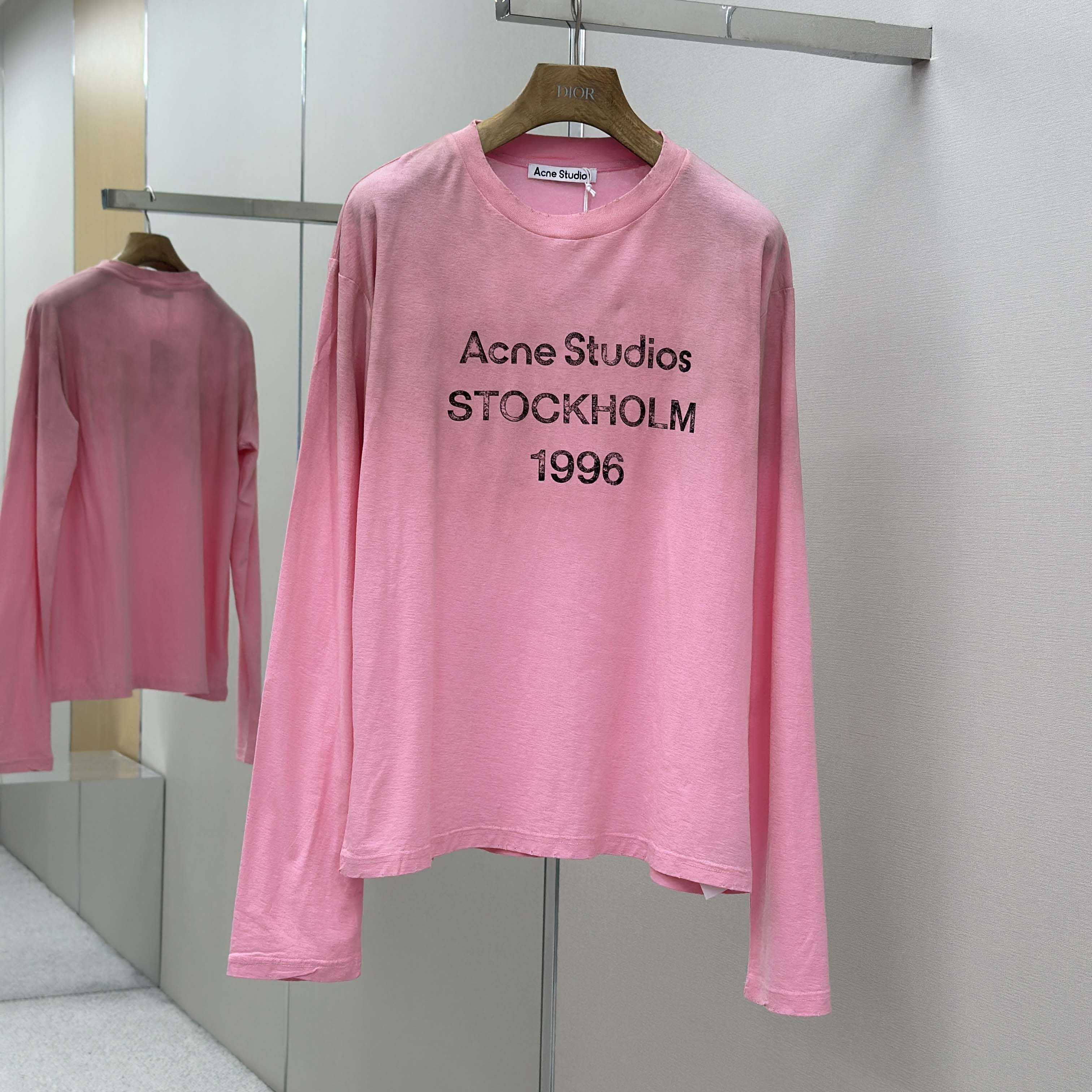 Acne Studios Logo T-shirt - Relaxed Fit - EUR FASHION