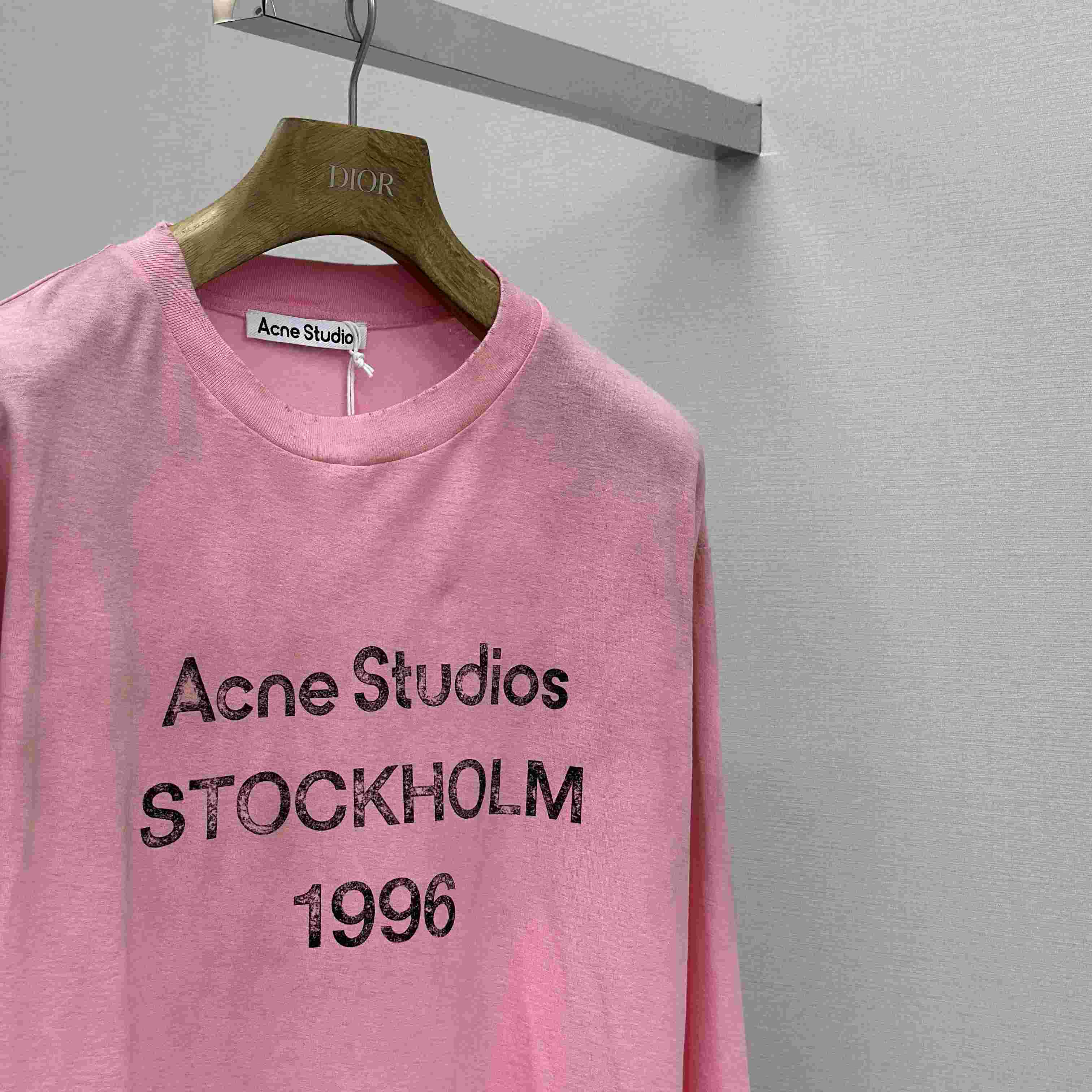 Acne Studios Logo T-shirt - Relaxed Fit - EUR FASHION