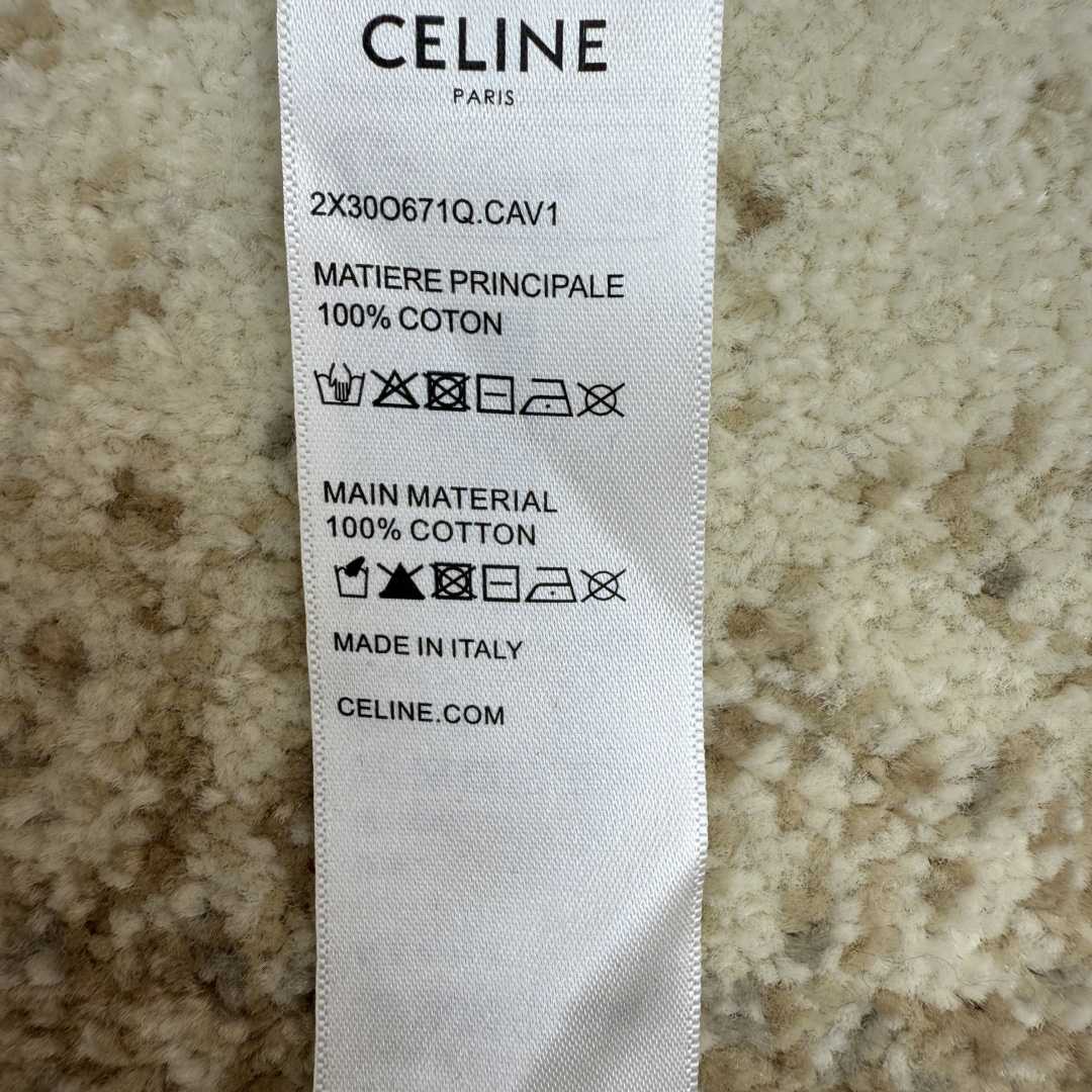Celine Triomphe Regular T-shirt In Cotton Jersey - EUR FASHION