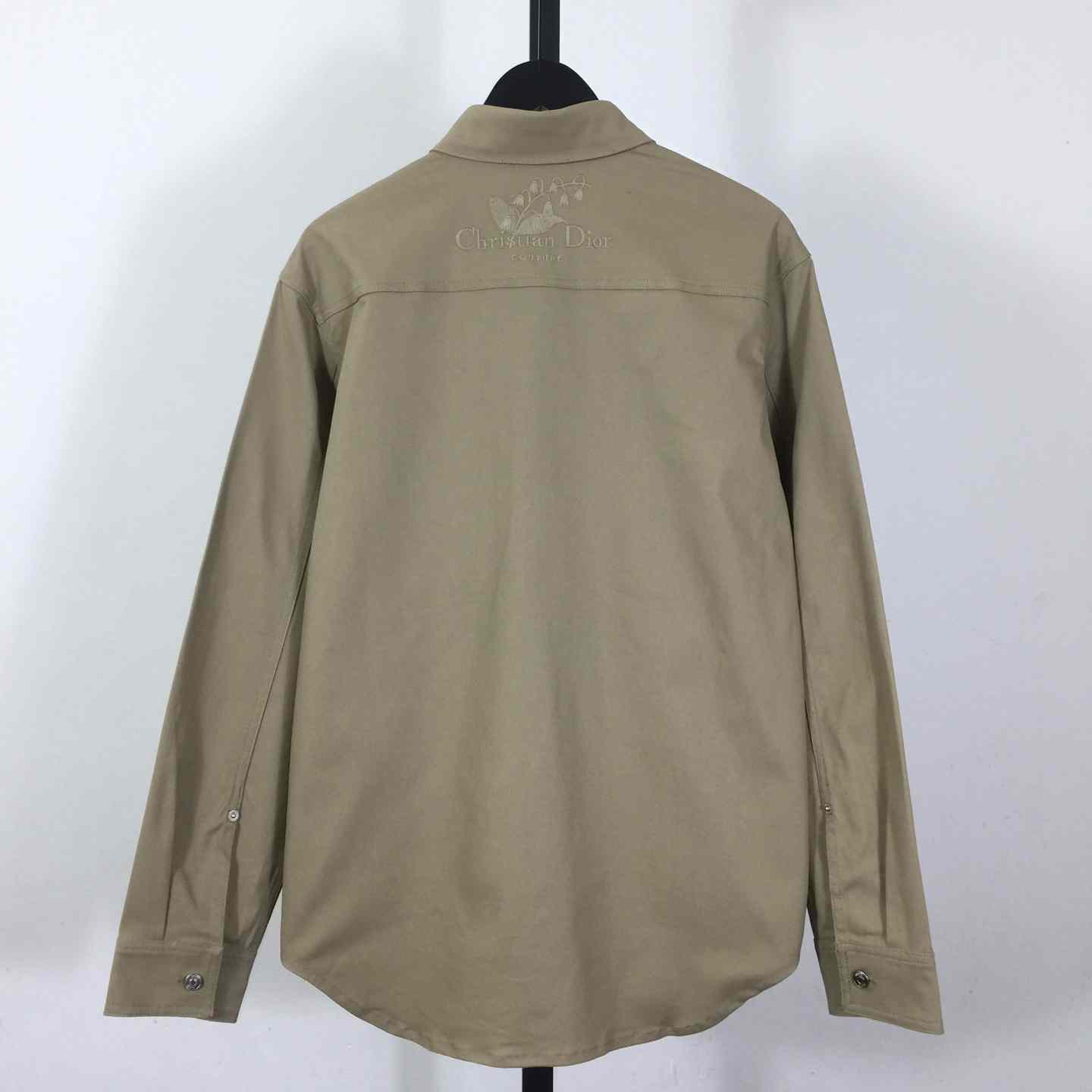 Christian Dior Couture Lily of the Valley Shirt Beige Cotton Tvvill - EUR FASHION