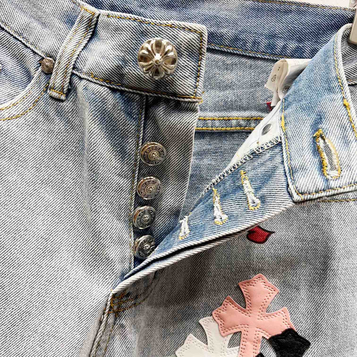 Gallery Dept. x Chrome Hearts Jeans - EUR FASHION