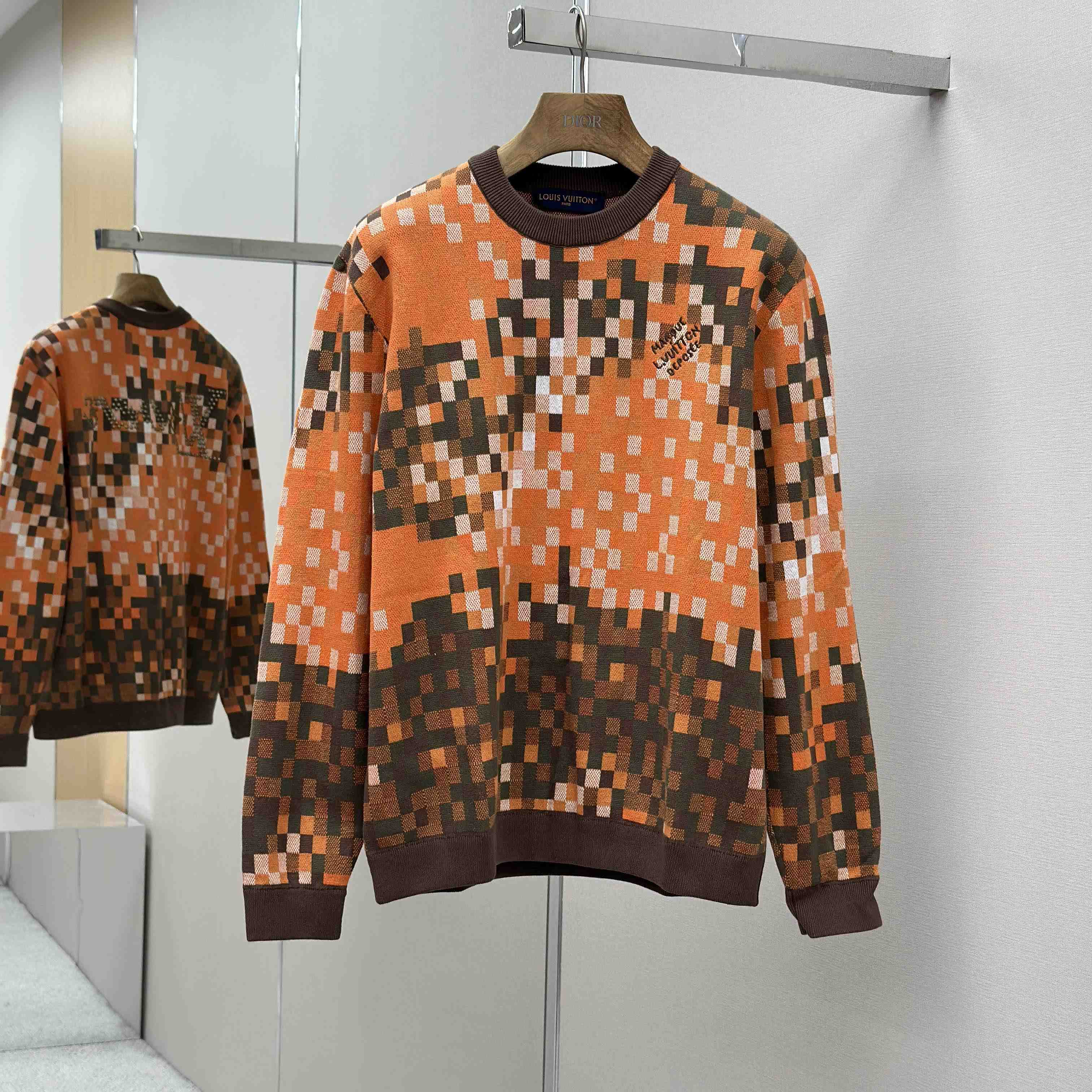 Louis Vuitton Jacquard Cotton Pullover   1AFXRN - EUR FASHION