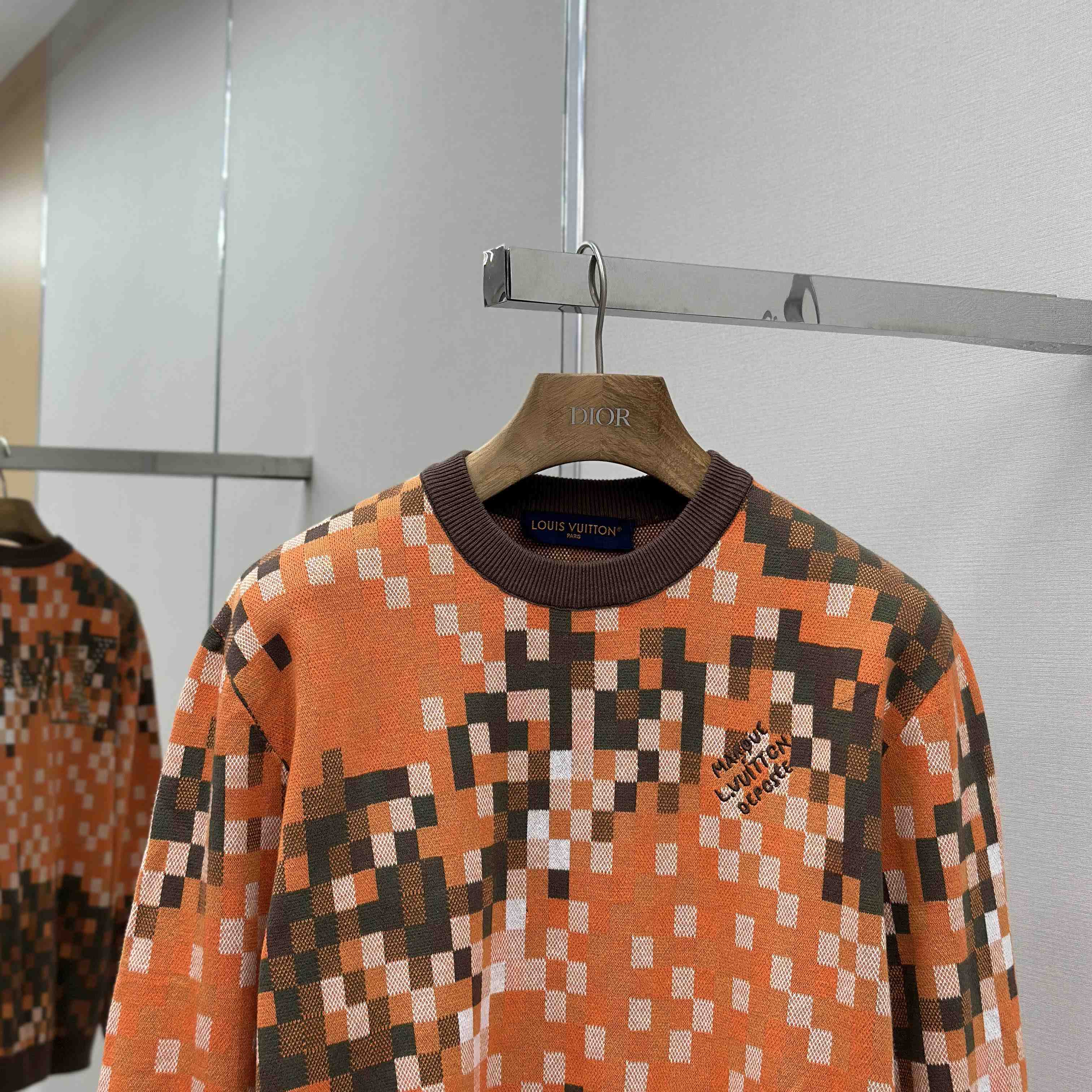 Louis Vuitton Jacquard Cotton Pullover   1AFXRN - EUR FASHION