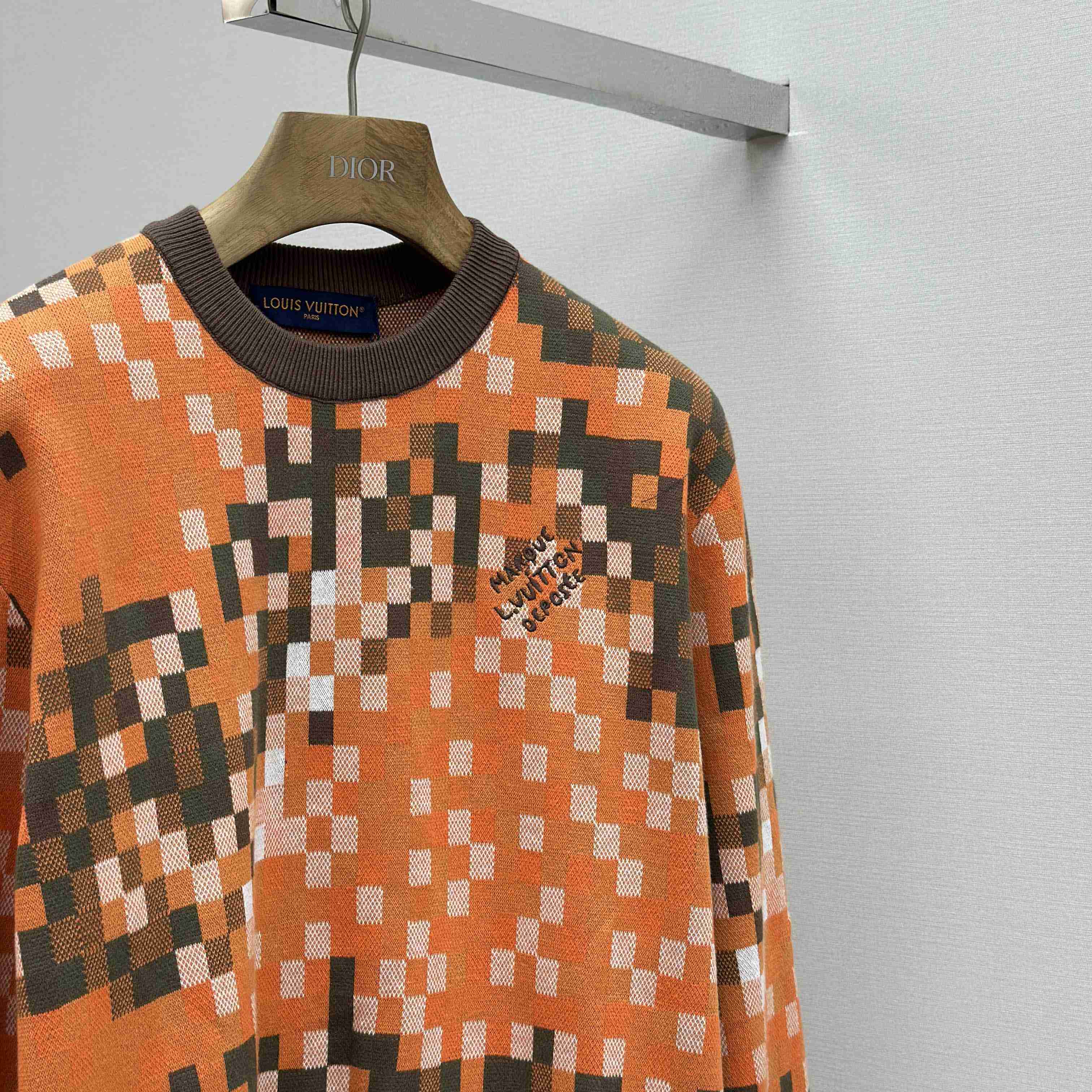 Louis Vuitton Jacquard Cotton Pullover   1AFXRN - EUR FASHION