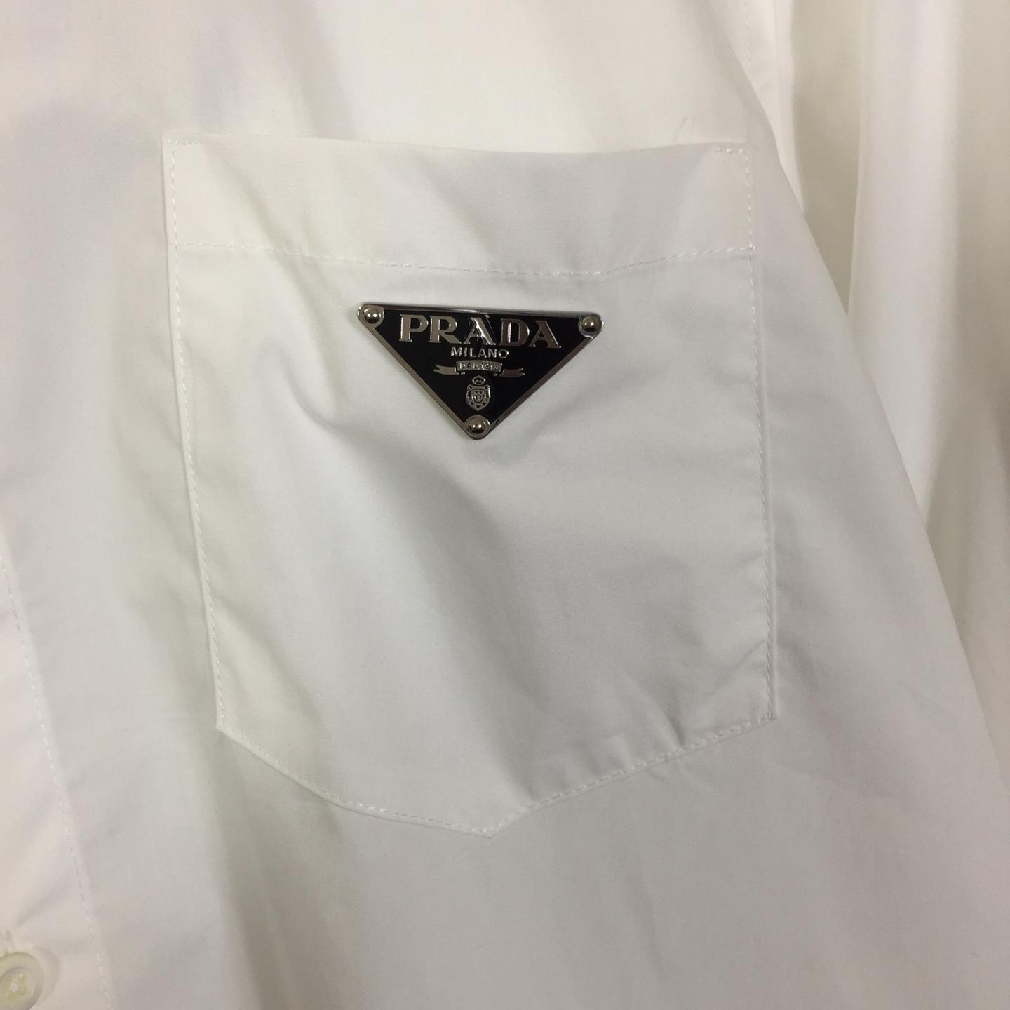 Prada Poplin Shirt - EUR FASHION