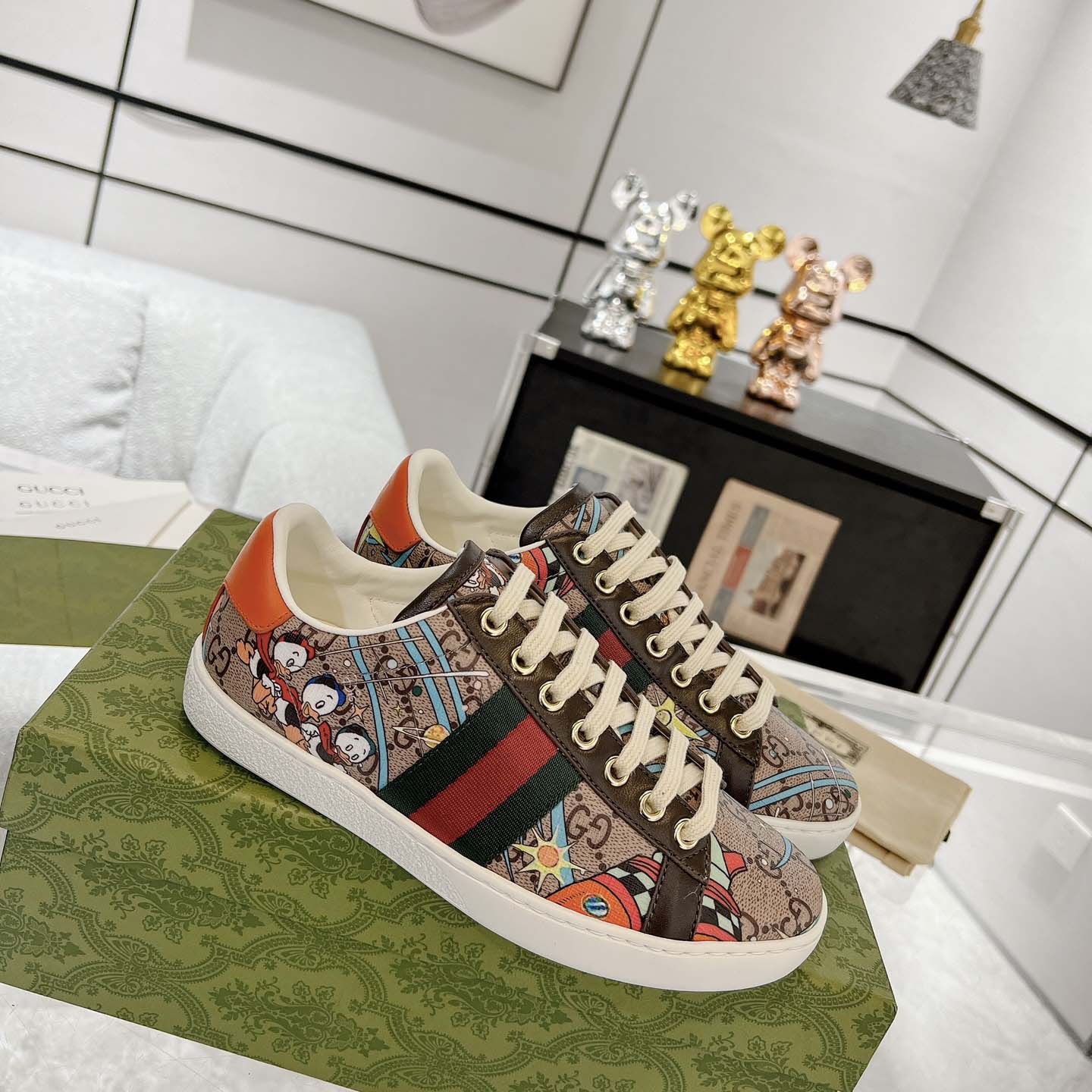 Disney x Gucci Ace 'Huey, Dewey and Louie' - EUR FASHION