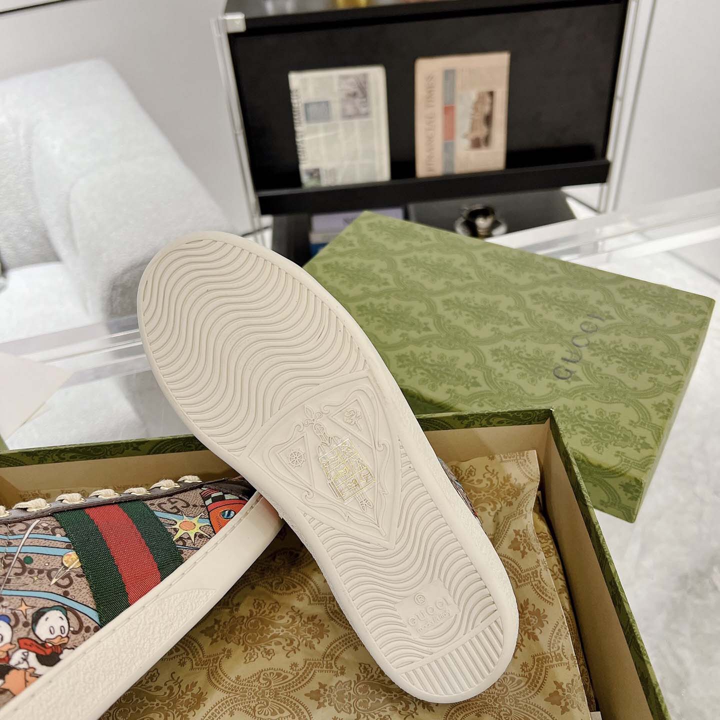 Disney x Gucci Ace 'Huey, Dewey and Louie' - EUR FASHION