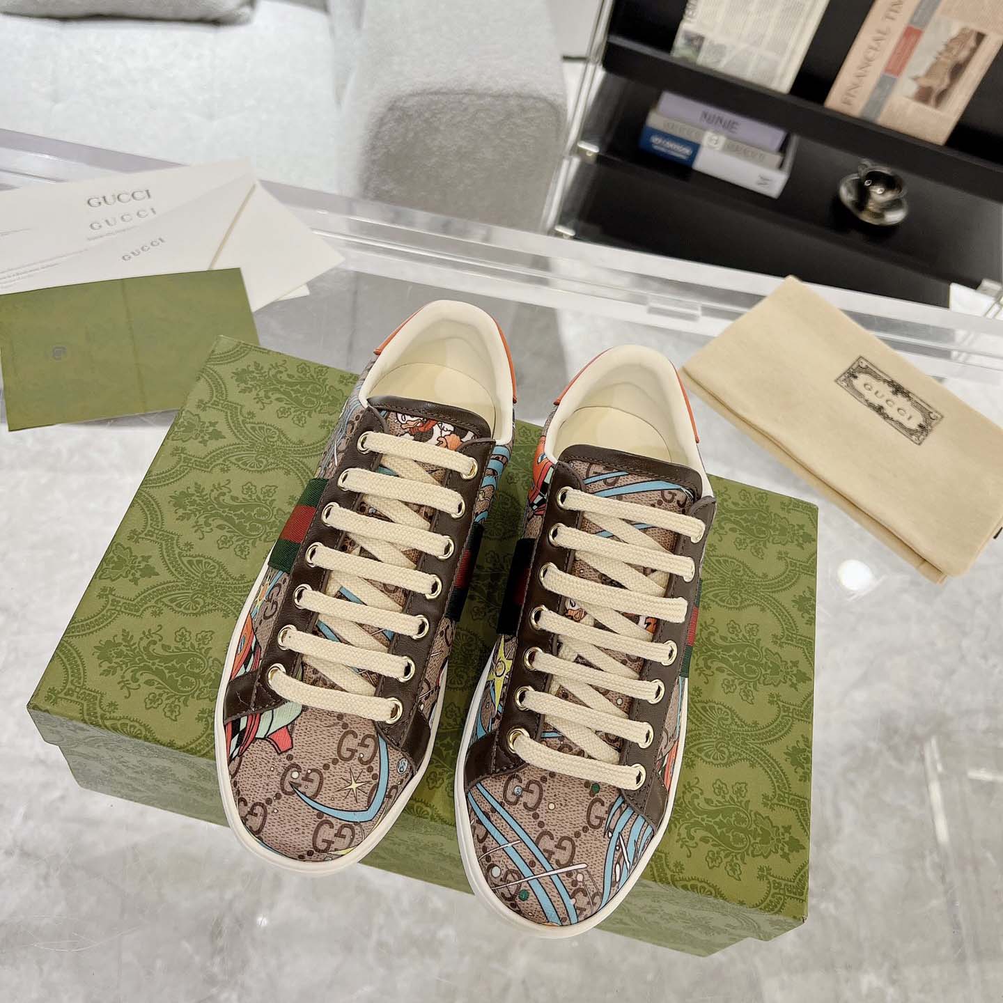Disney x Gucci Ace 'Huey, Dewey and Louie' - EUR FASHION