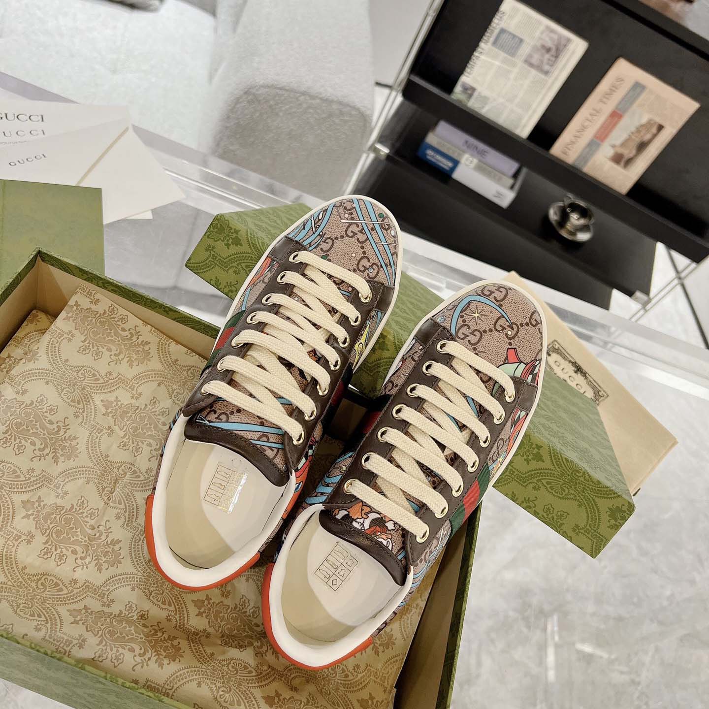 Disney x Gucci Ace 'Huey, Dewey and Louie' - EUR FASHION