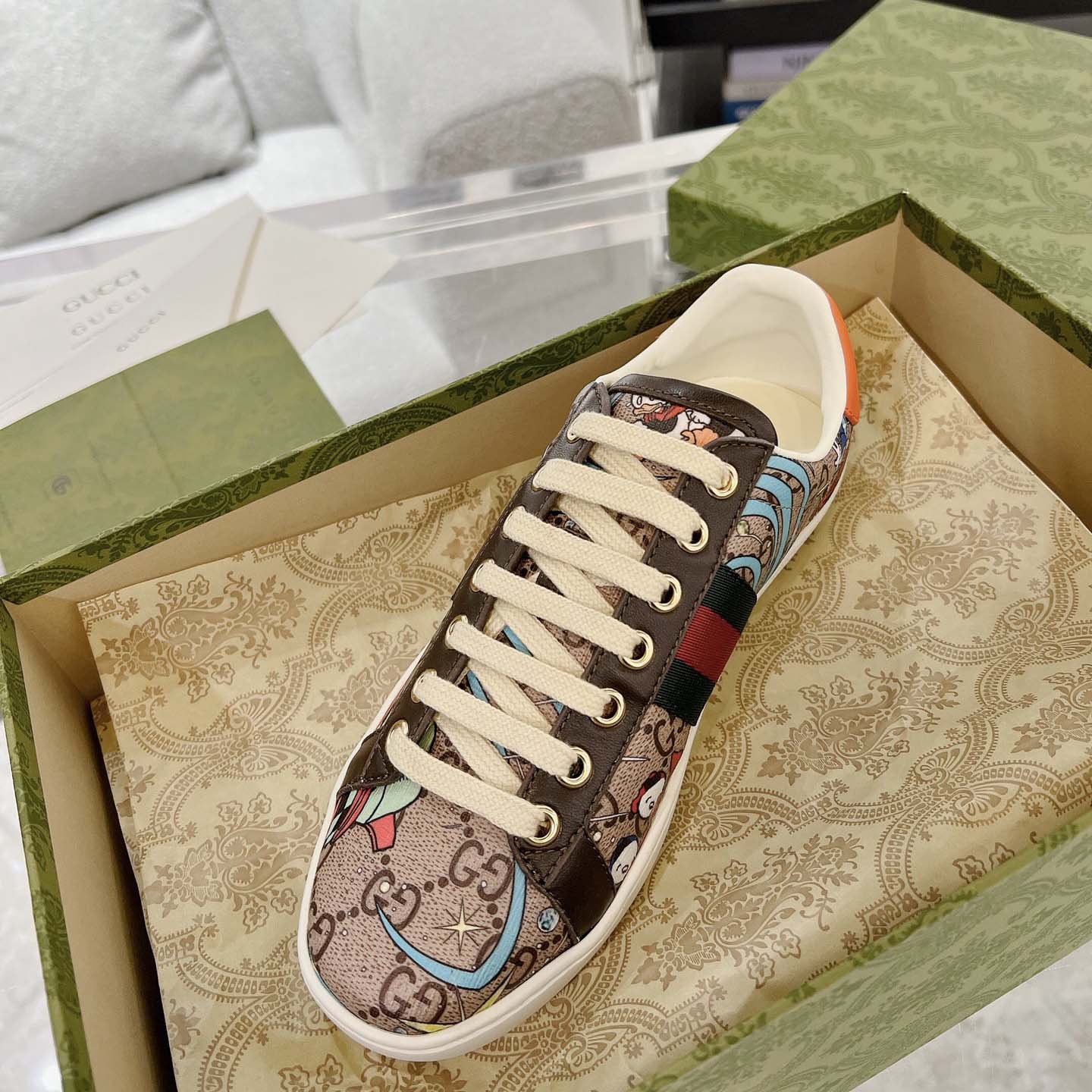 Disney x Gucci Ace 'Huey, Dewey and Louie' - EUR FASHION