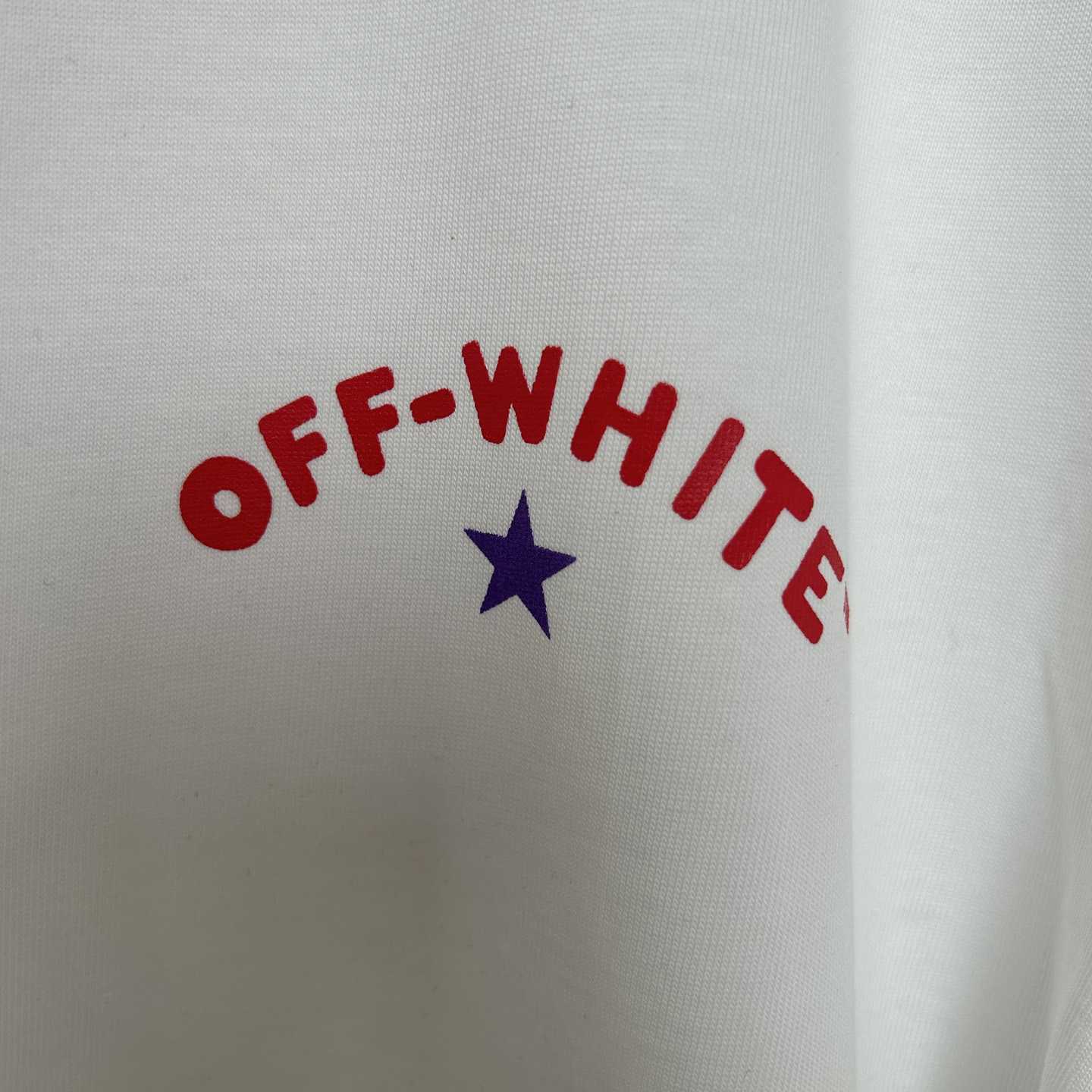 Off-White White Starry Arrow T-Shirt - EUR FASHION