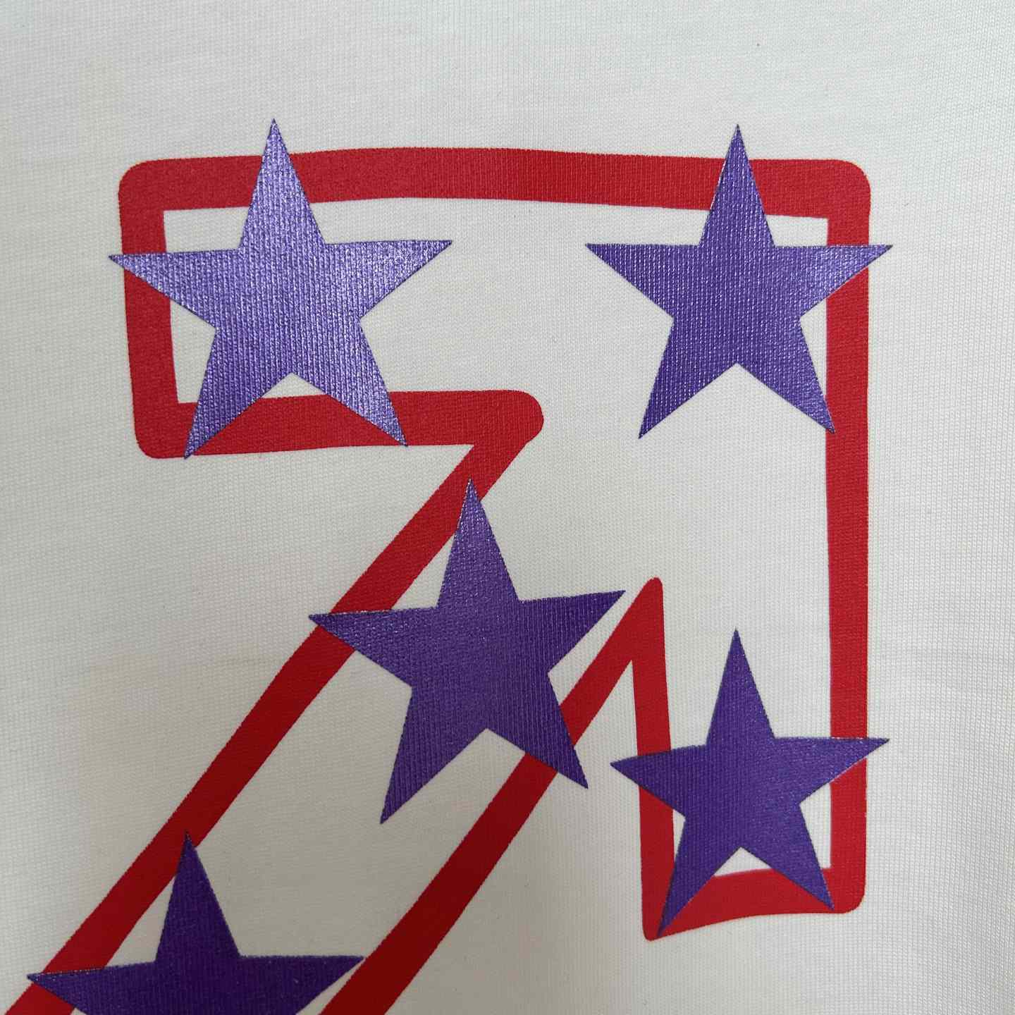 Off-White White Starry Arrow T-Shirt - EUR FASHION