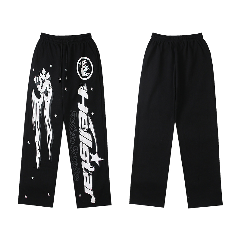 Hellstar Cotton Sweatpants  - EUR FASHION