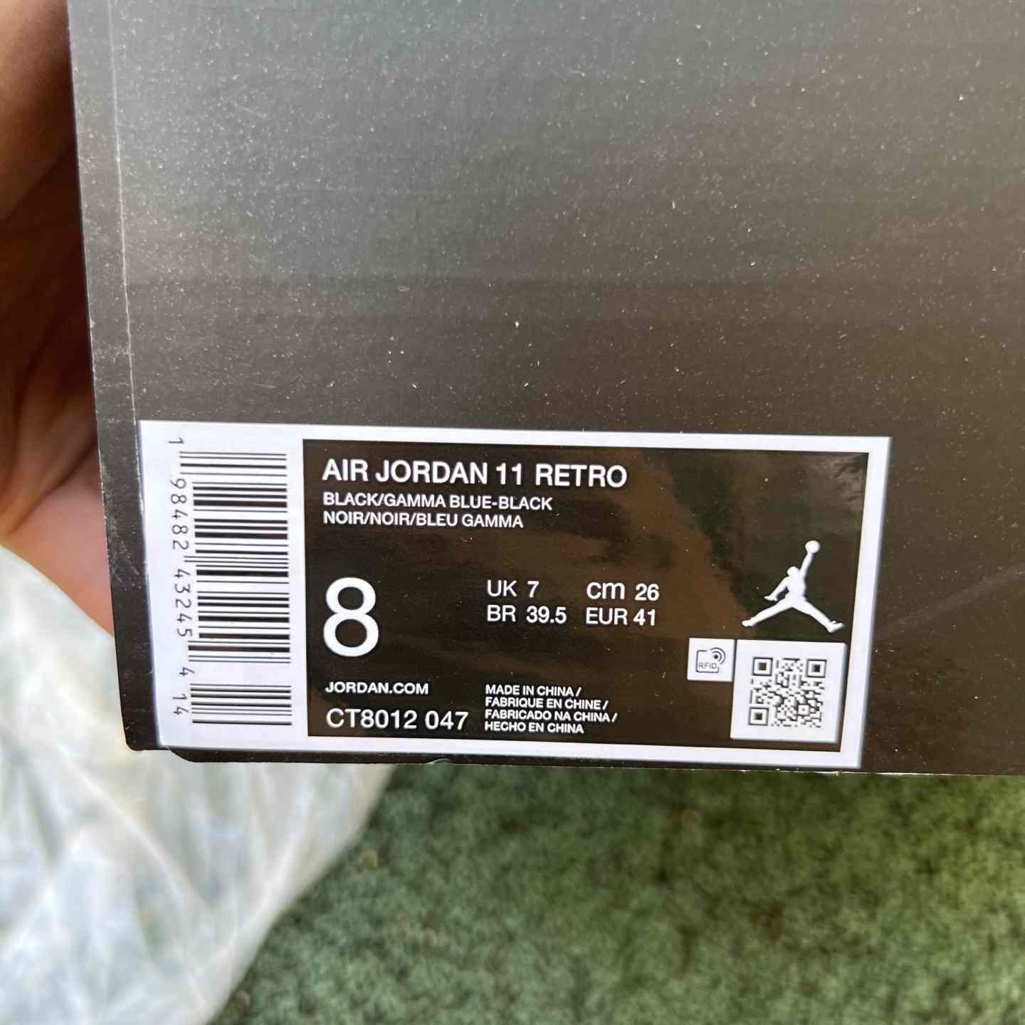 Air Jordan 11 “Gamma Blue”CT8012-047 - EUR FASHION