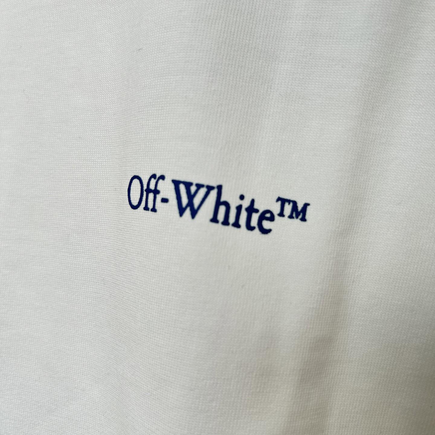 Off-White White Barber Arrow T-Shirt - EUR FASHION