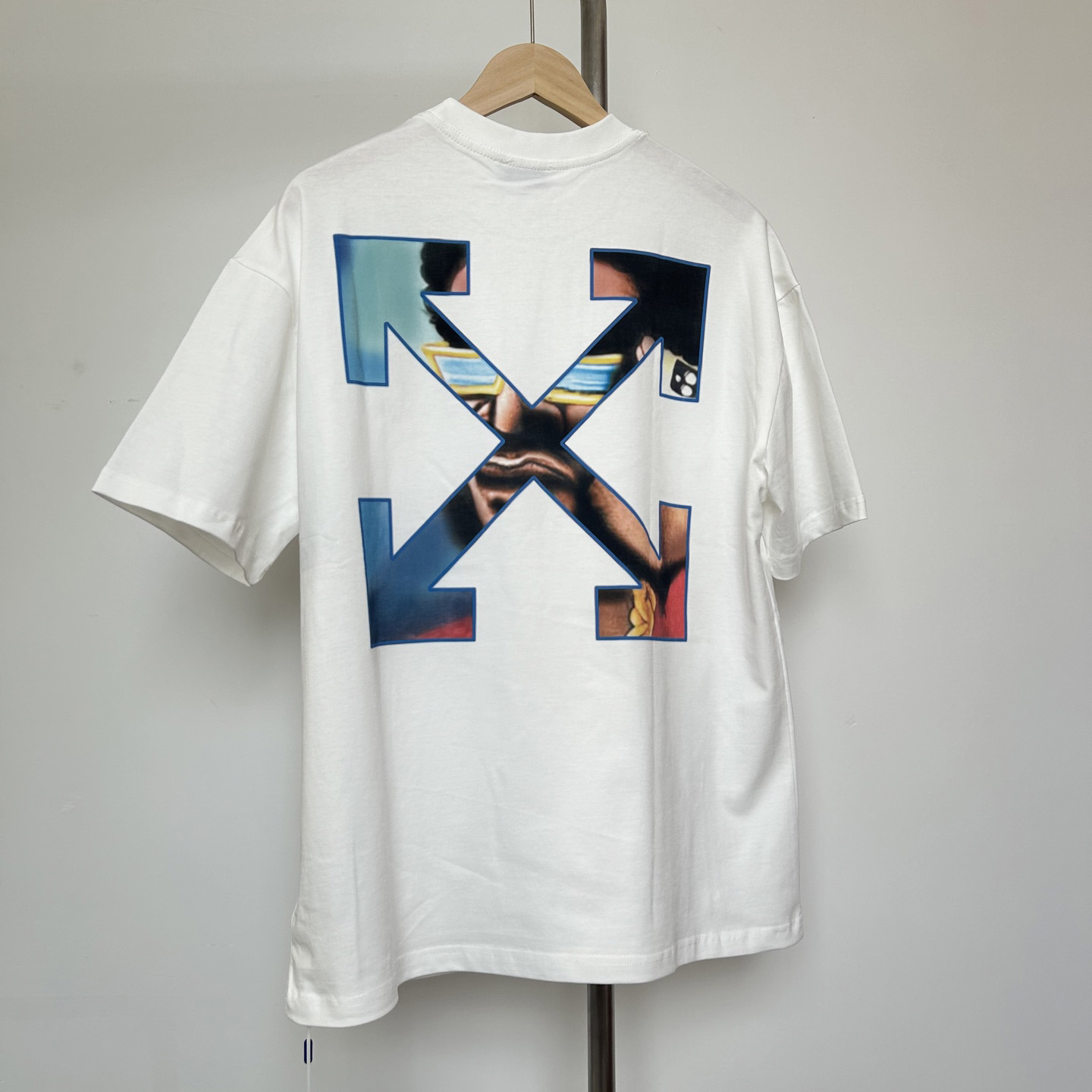 Off-White White Barber Arrow T-Shirt - EUR FASHION