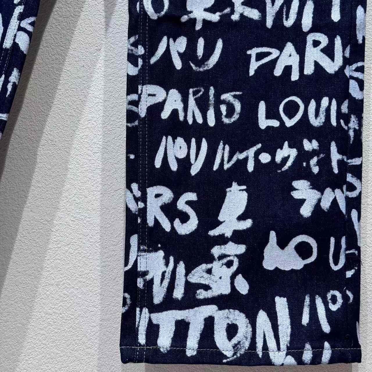 Louis Vuitton Denim Skate Pants   1AILT0 - EUR FASHION