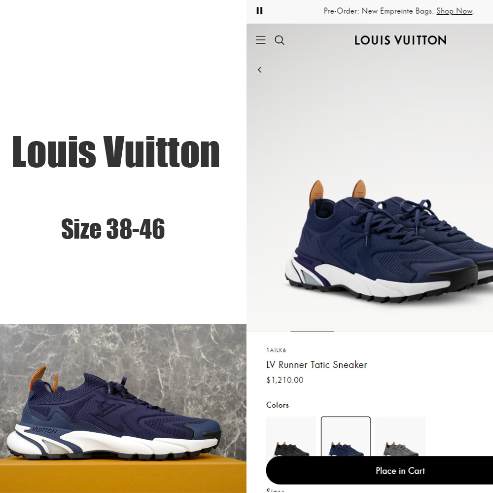 Louis Vuitton LV Runner Tatic Sneaker   1AILK6 - EUR FASHION