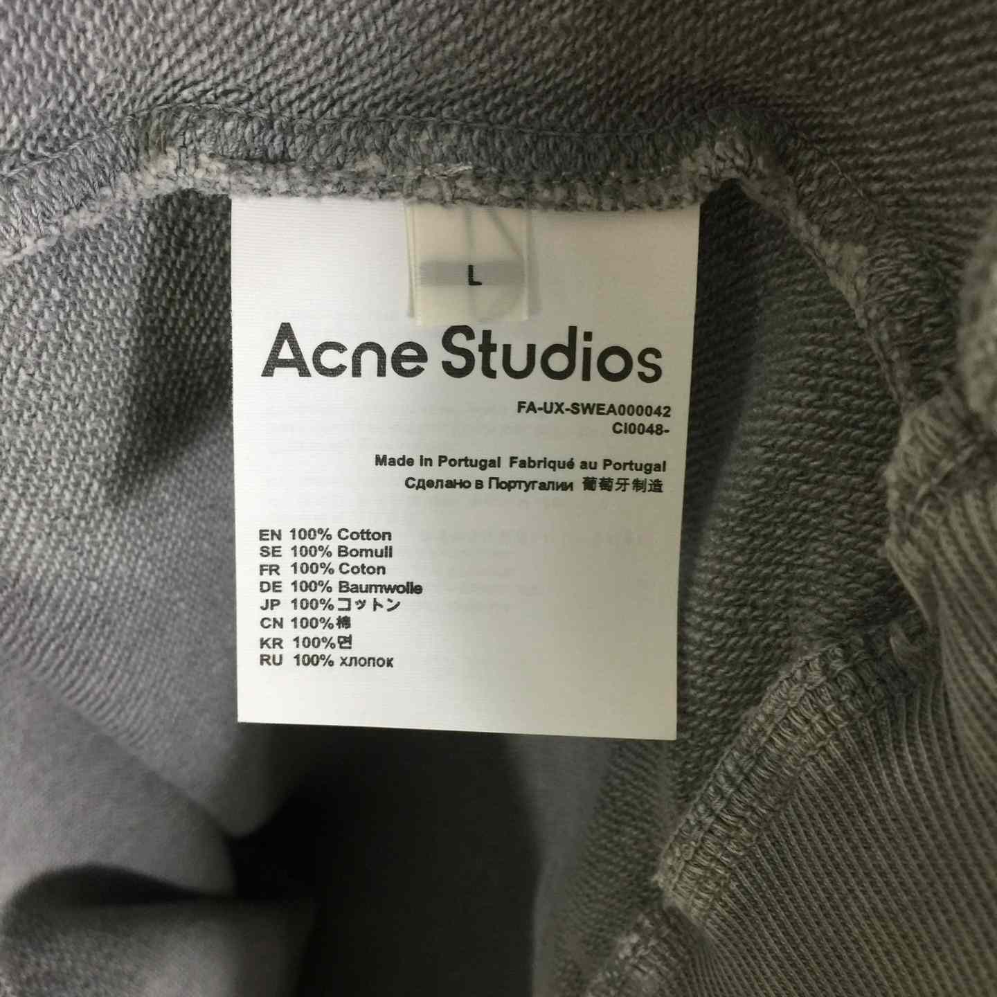 Acne Studios Printed Logo Sweatshirt - EUR FASHION