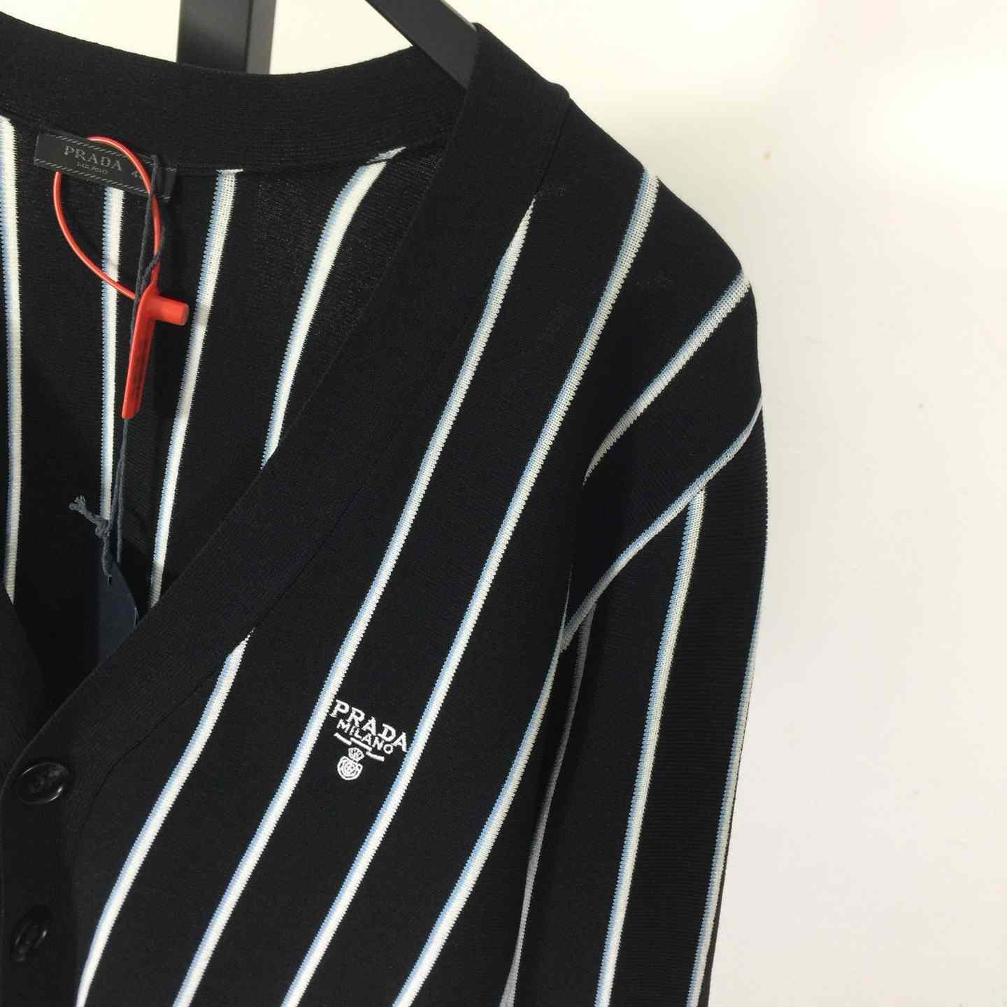 Prada Black Wool Cardigan - EUR FASHION