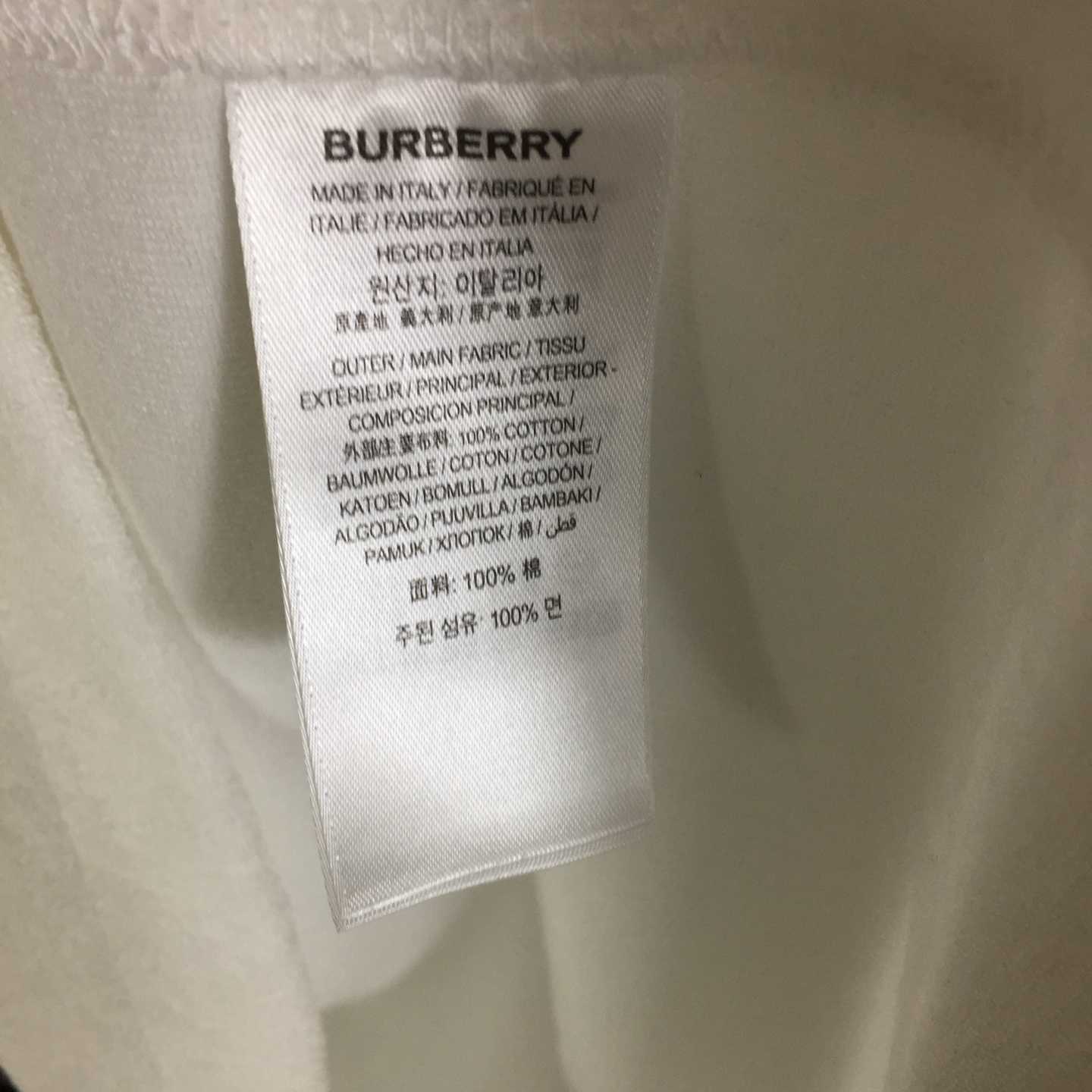 Burberry Knight Stamp Towelling T-shirt - EUR FASHION
