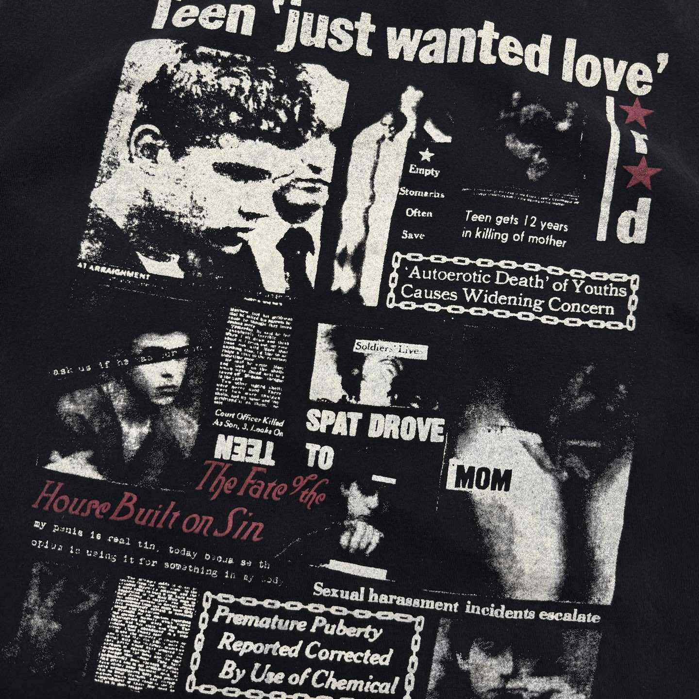 Enfants Riches Deprimes Teen Just Wanted Love Shirt - EUR FASHION